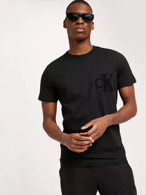 CHENILLE - Buy Jeans | NLYMAN Calvin Klein Ck CK TEE Black