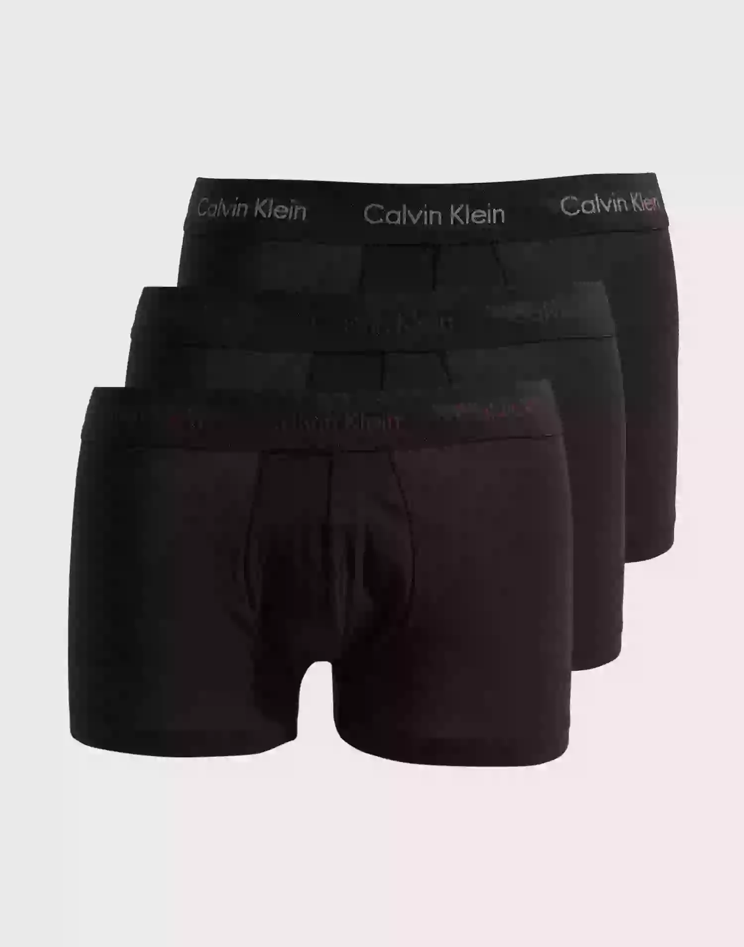 Calvin Klein Underwear Low Rise Trunk 3PK Underbukser B-WOODROSE, FLD OLV, DEEP ROUGE LG