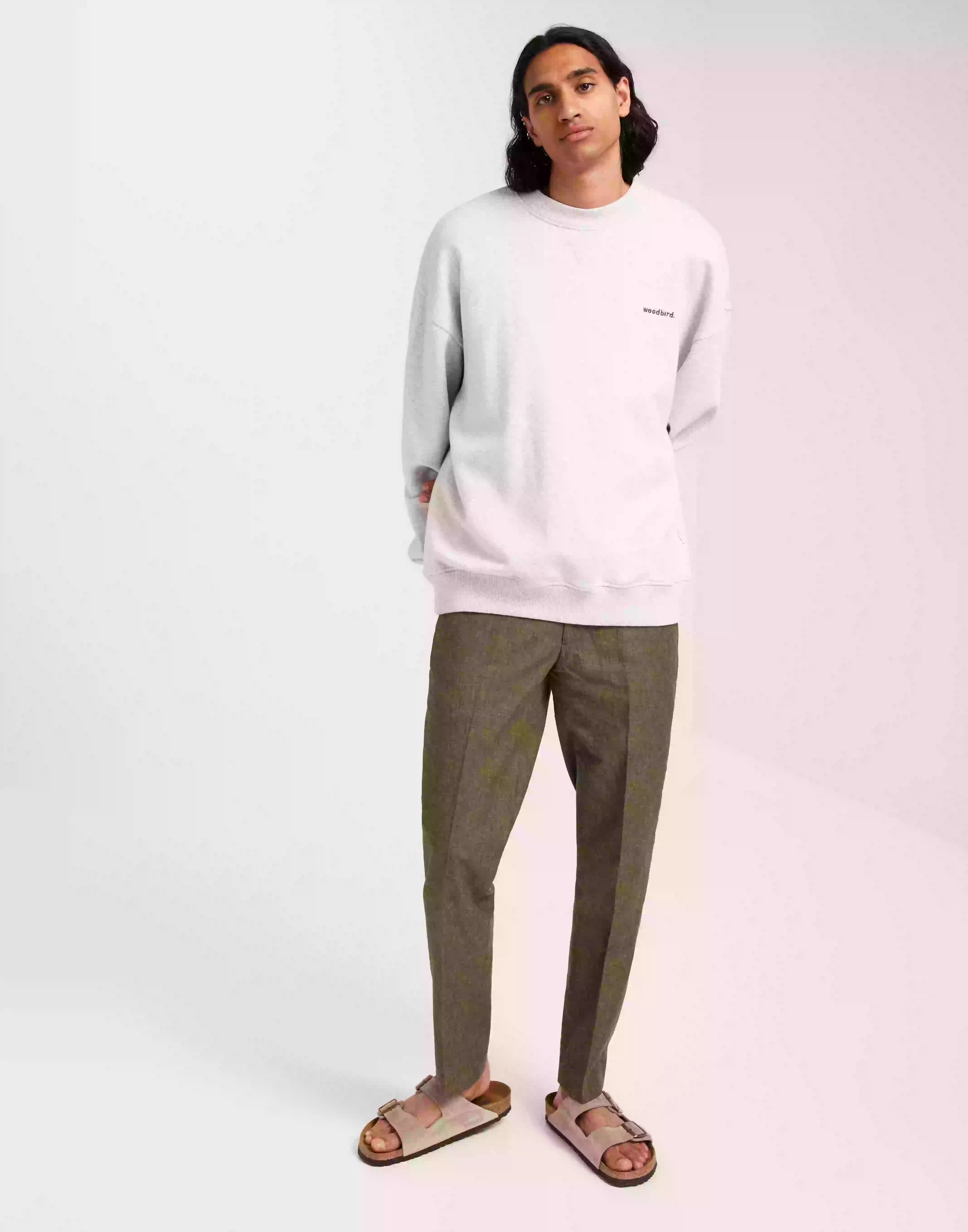 Jack & Jones Jprriviera Linen Trouser Slim Fit S Linnebyxor Olive Night Slim Fit
