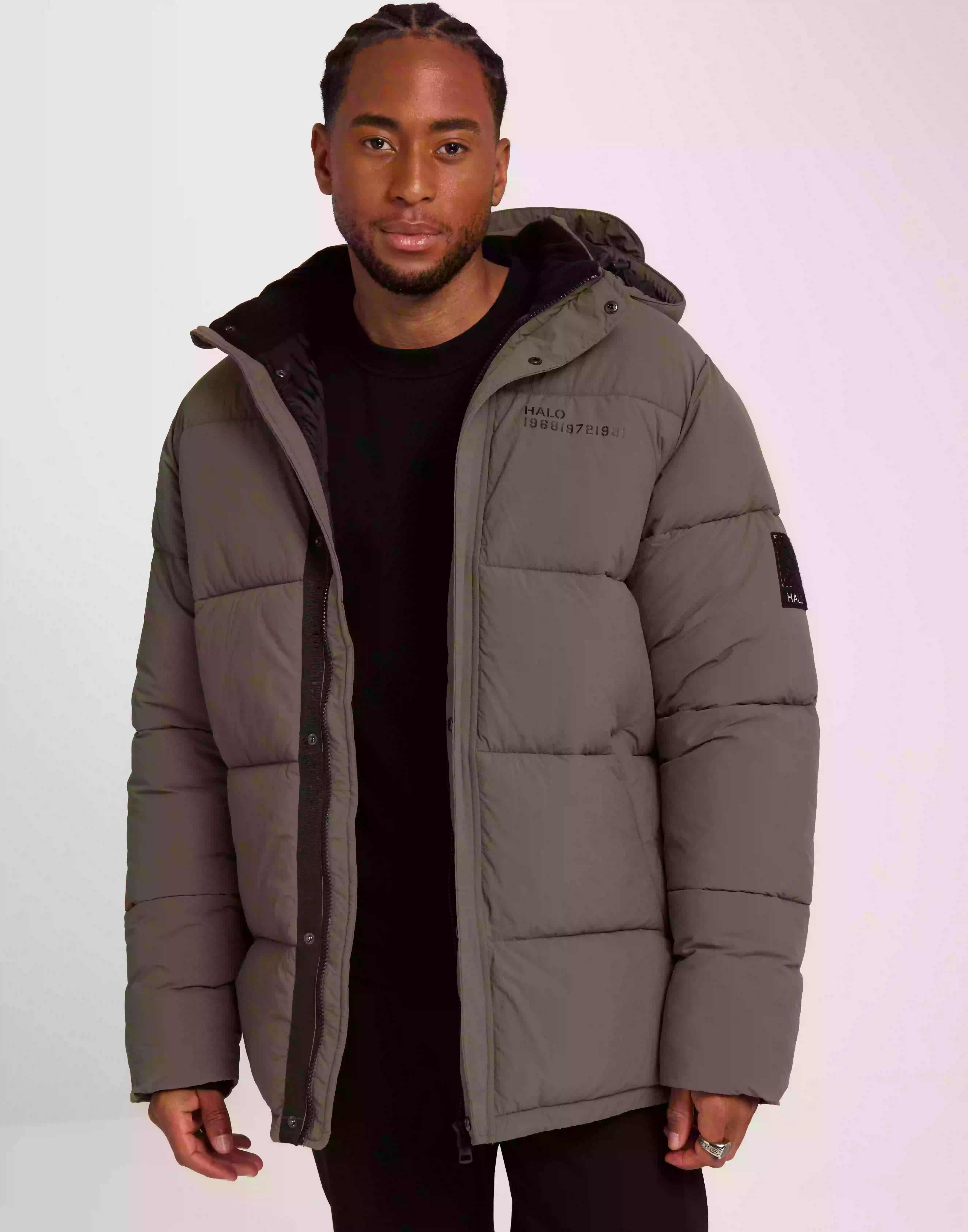 Halo Halo Thermolite Puffer Jackor Morel