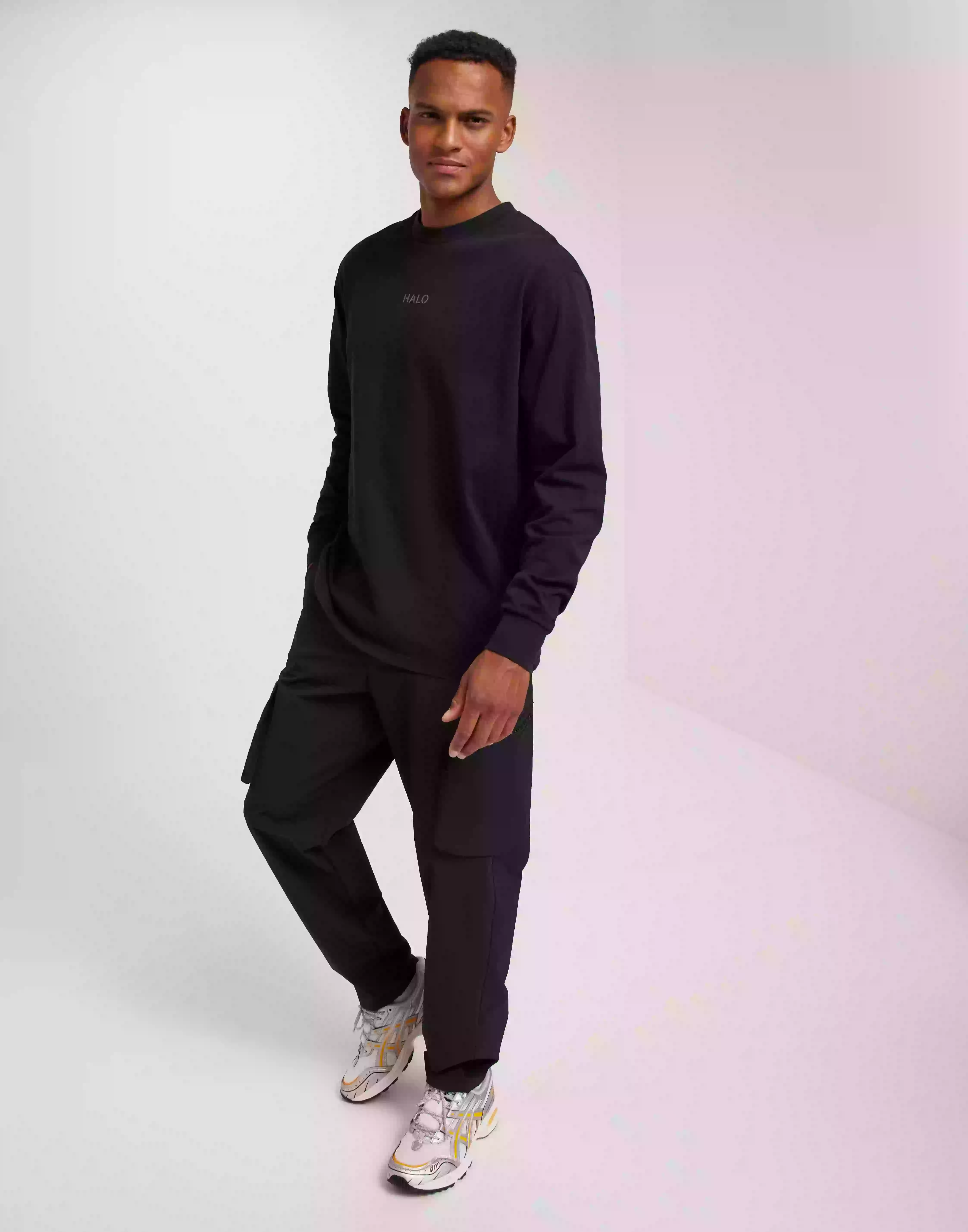 Halo Halo Trail Pants Cargobukser Black