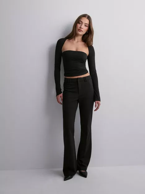 Buy Only ONLPEACH TLR Black NOOS MW - FLARED PANT