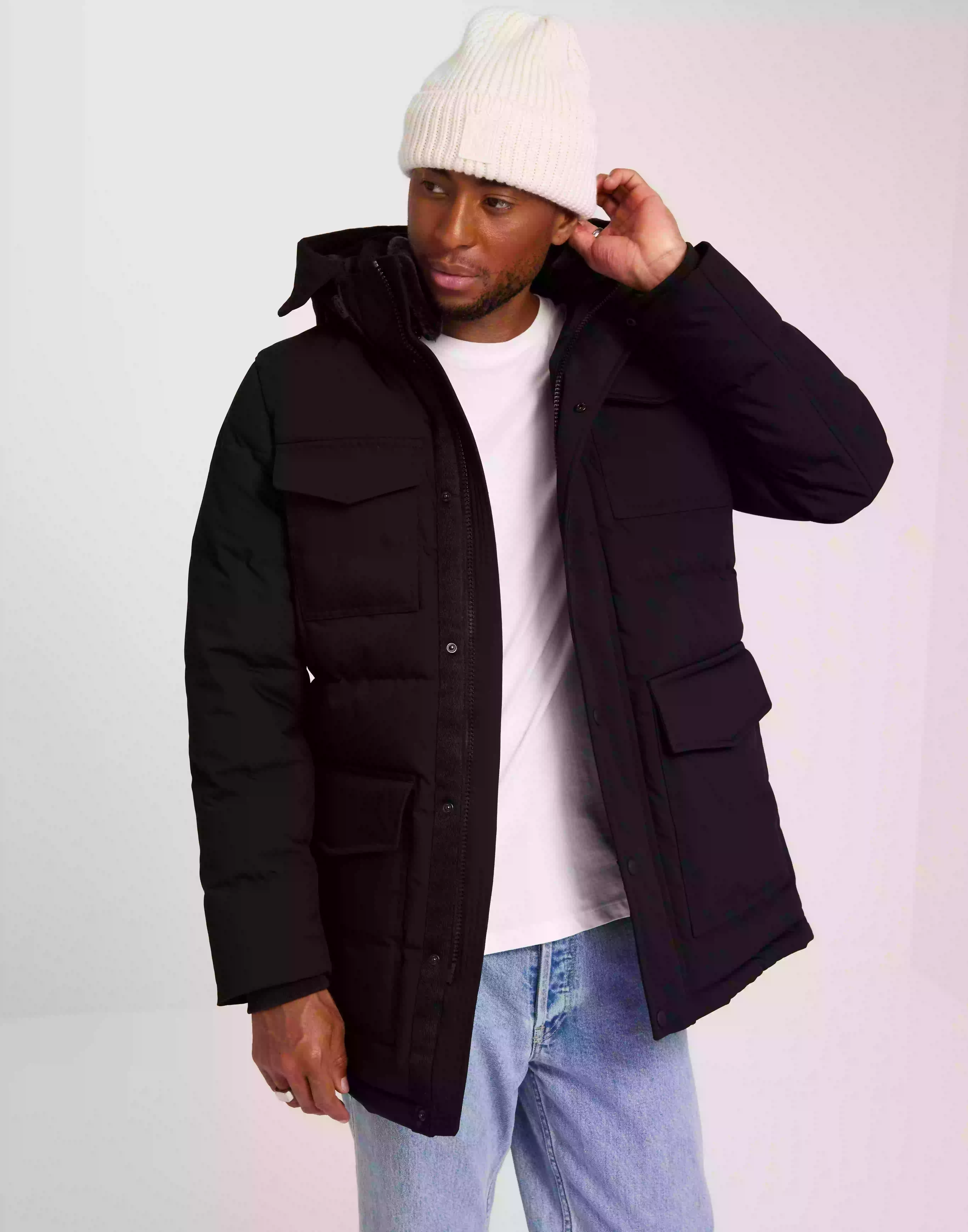 Tommy Hilfiger Rockie Utility Parka Parkasjackor Black