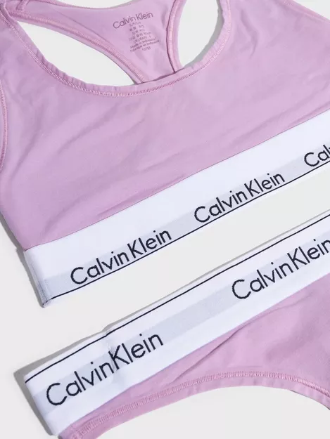 Buy Calvin Klein Underwear UNLINED BRALETTE - Mauve Mist
