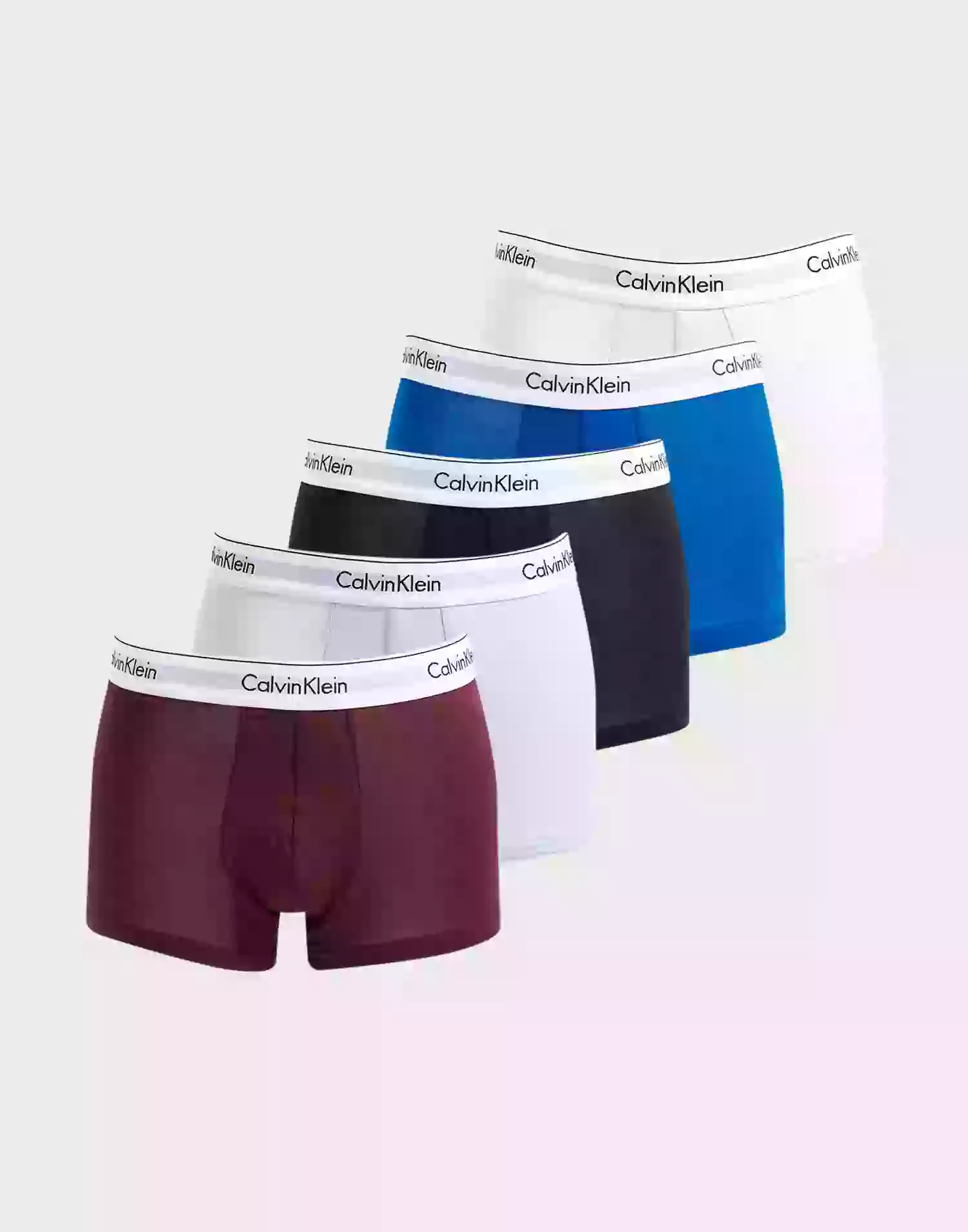 Calvin Klein Underwear Trunk 5PK Flerpack kalsonger BL, NBS CLD LPS BLU, AR IC, TWN PT