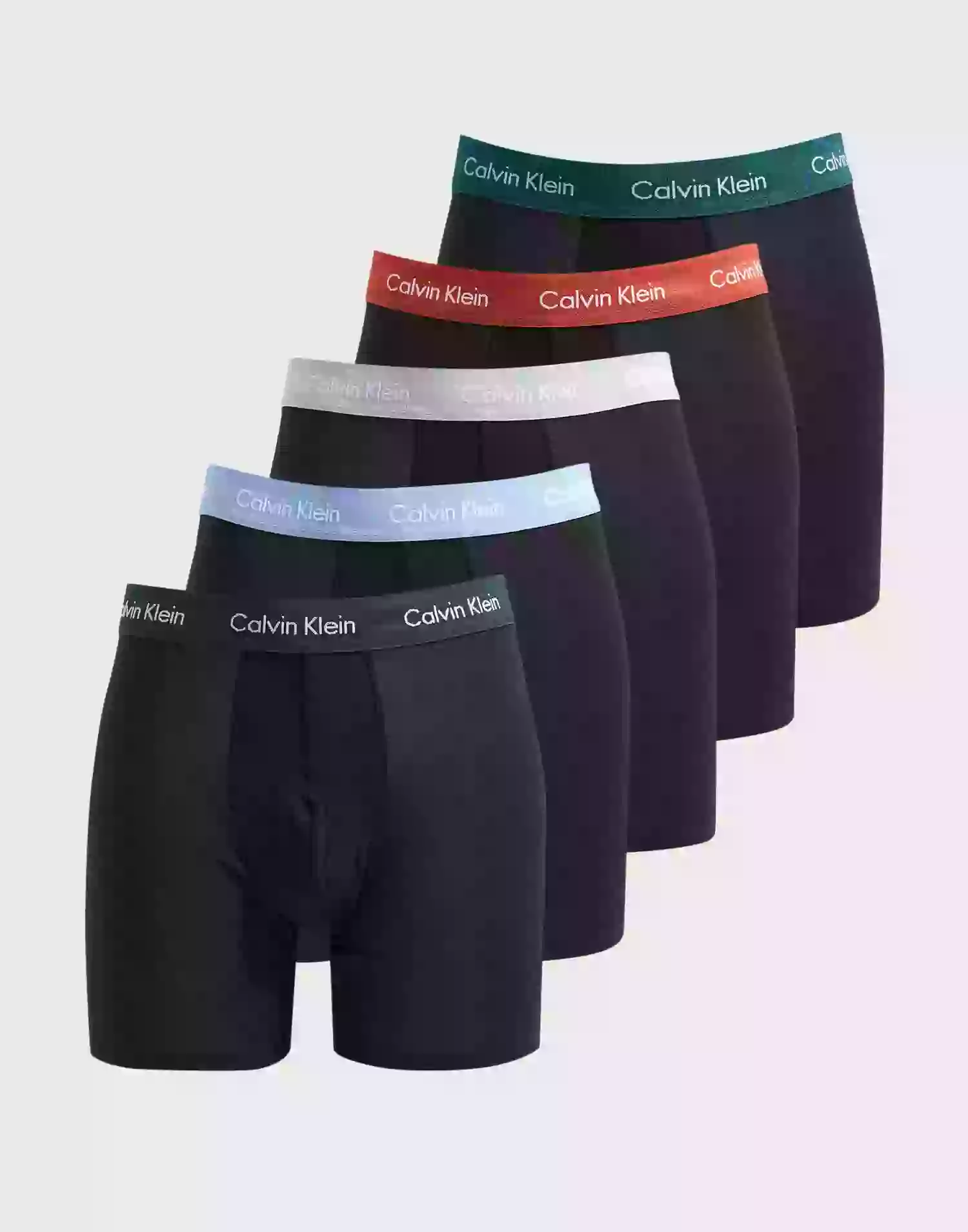 Calvin Klein Underwear Boxer Brief 5PK Flerpack kalsonger B- AT DP, CR, GRY HT, BE A BL, BLBY