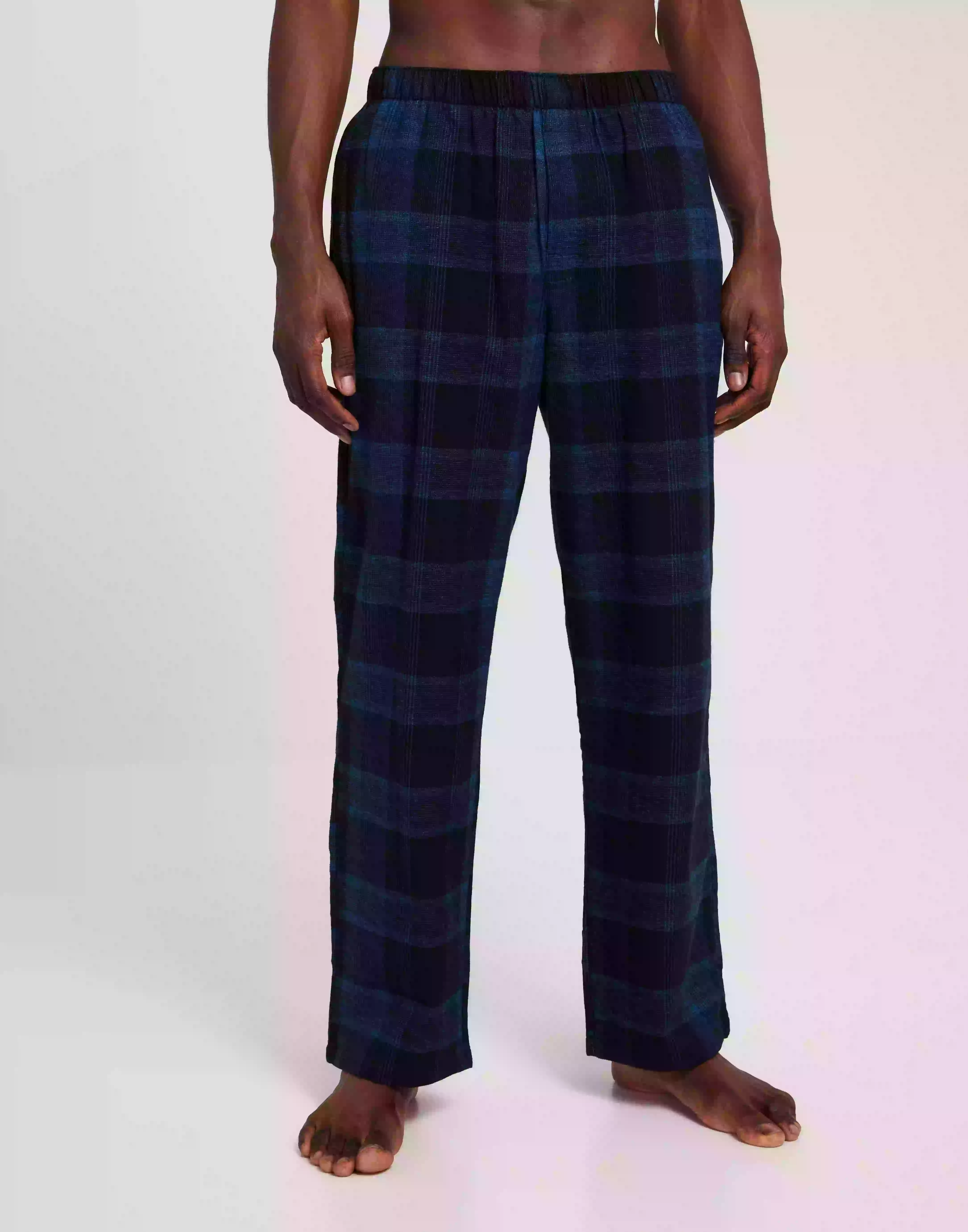 Calvin Klein Underwear Sleep Pant Pyjamas GRADIENT CHECK_BLACK