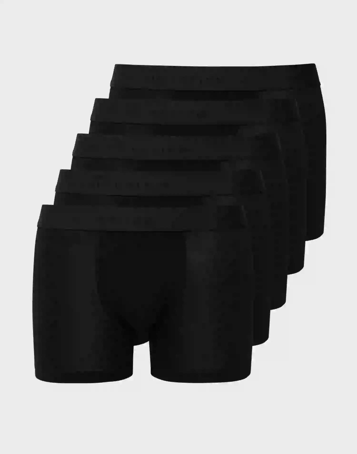 Selected Homme Slhjohan 5-Pack Trunk Noos Underbukser Black