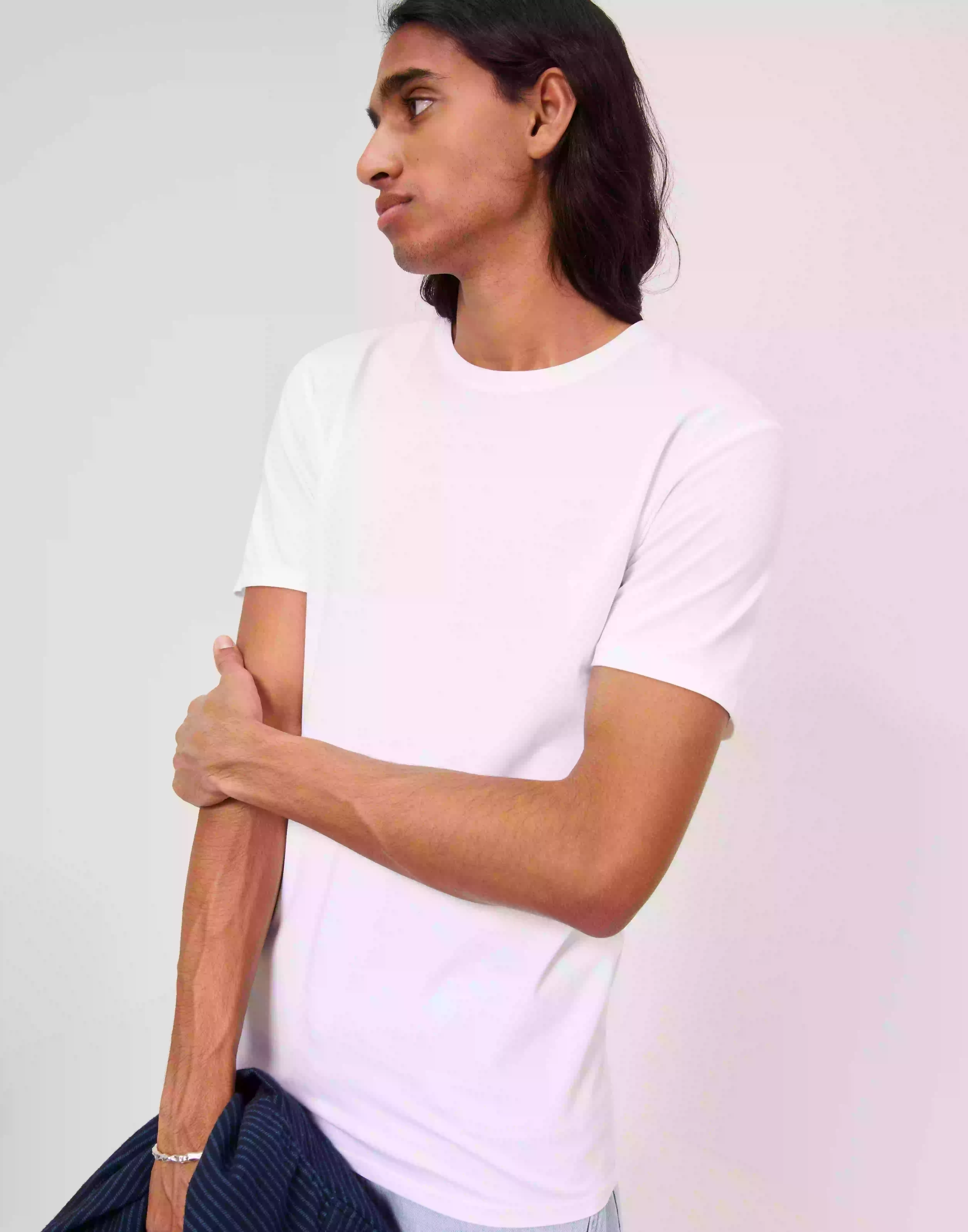 Selected Homme Slhael Ss O-Neck Tee Noos T-Shirts & Linnen Bright White