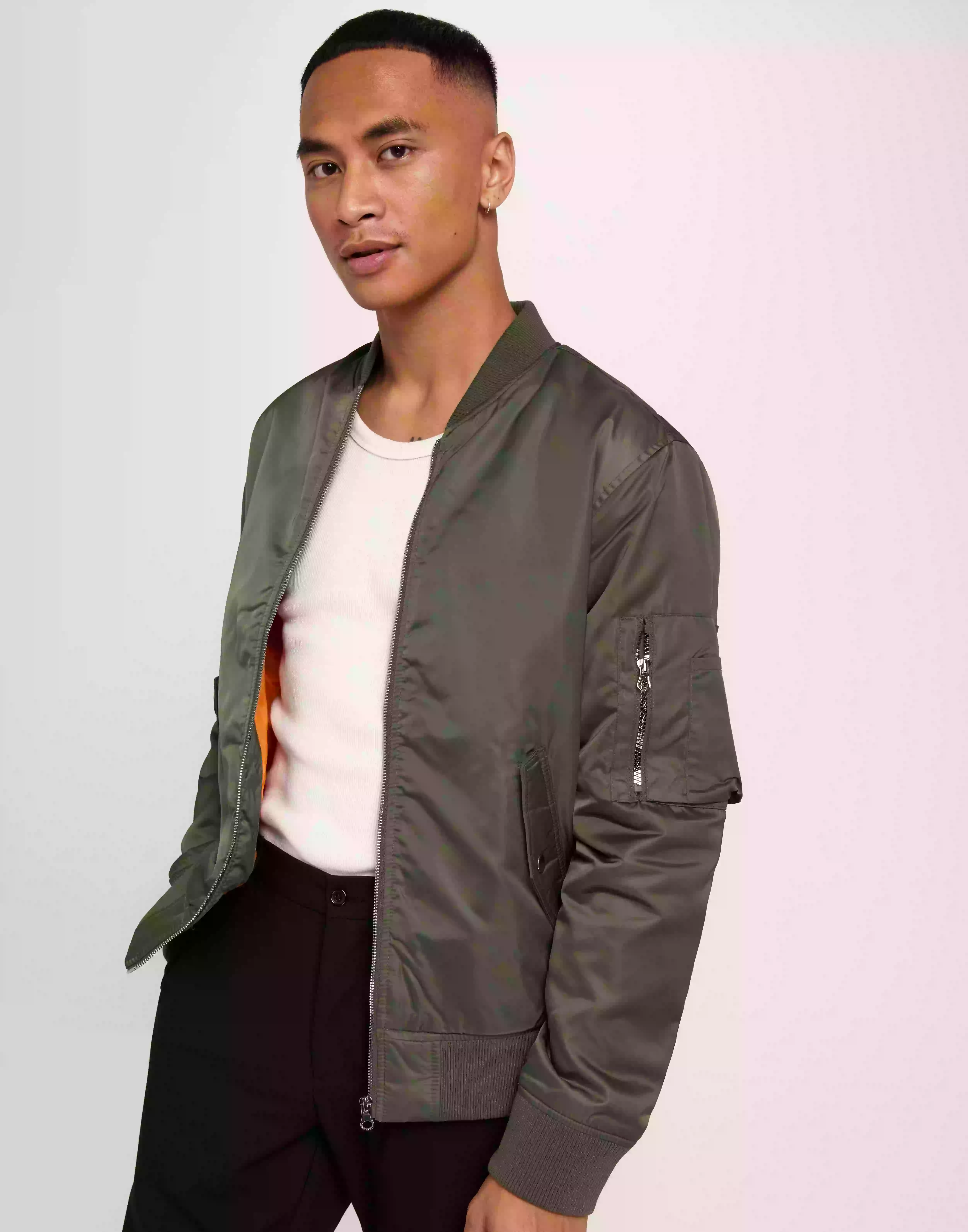 Jack & Jones Jjeocean Bomber Sn Bomberjackor Dusty Olive