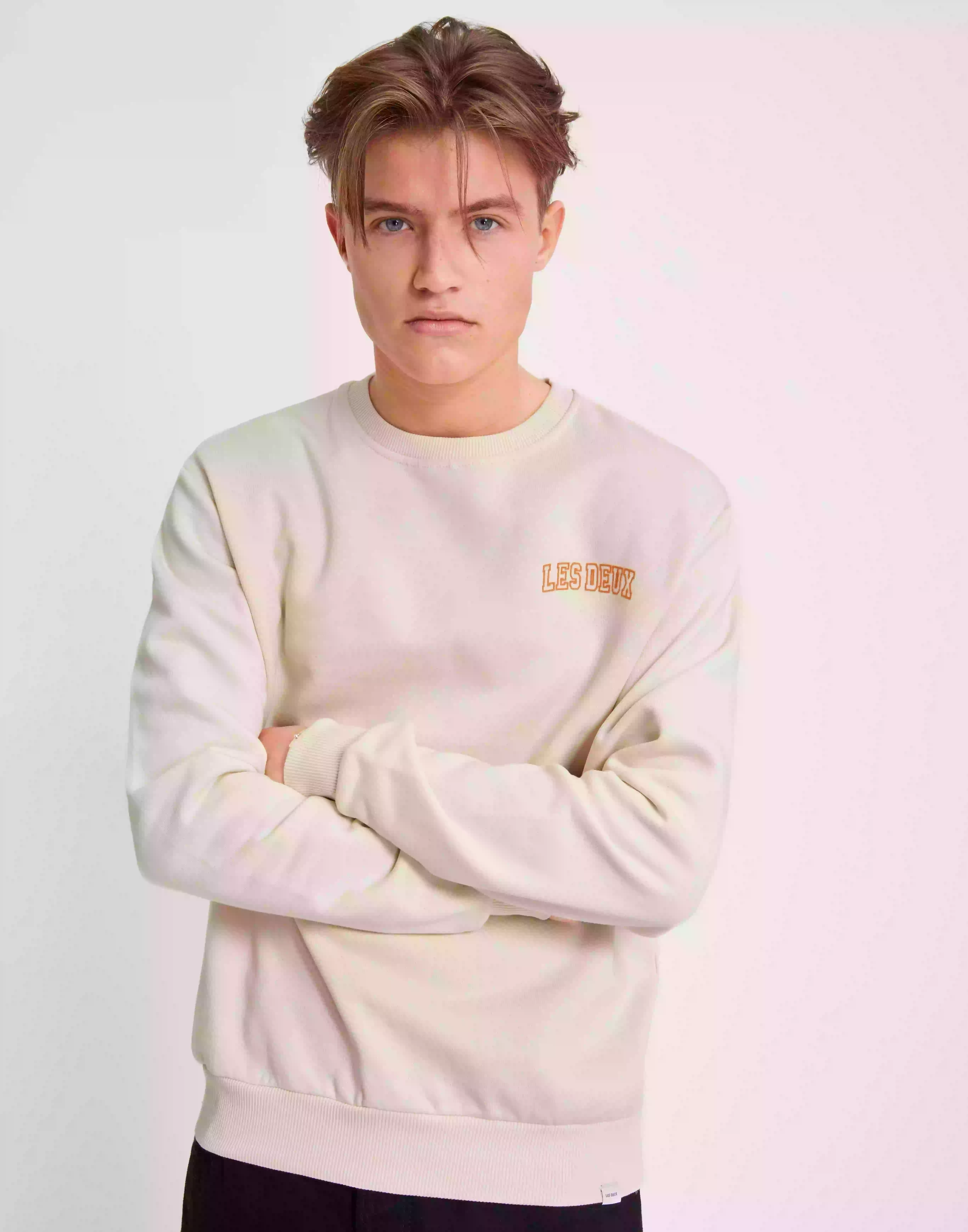 Les Deux Blake Sweatshirt Sweatshirts Ivory