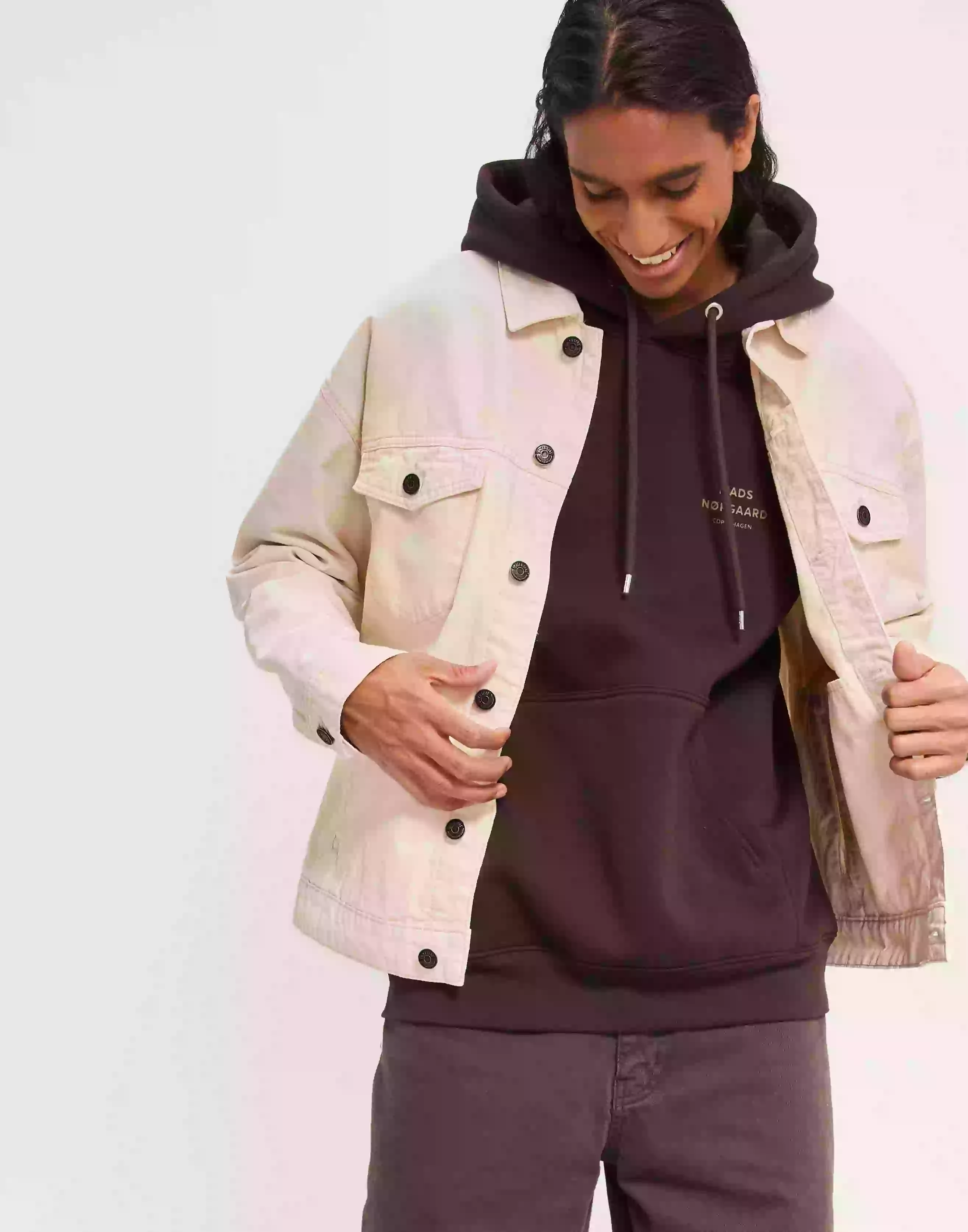 Only & Sons Onsend Ovz Canwas 4470 Jacket Jackor Ecru
