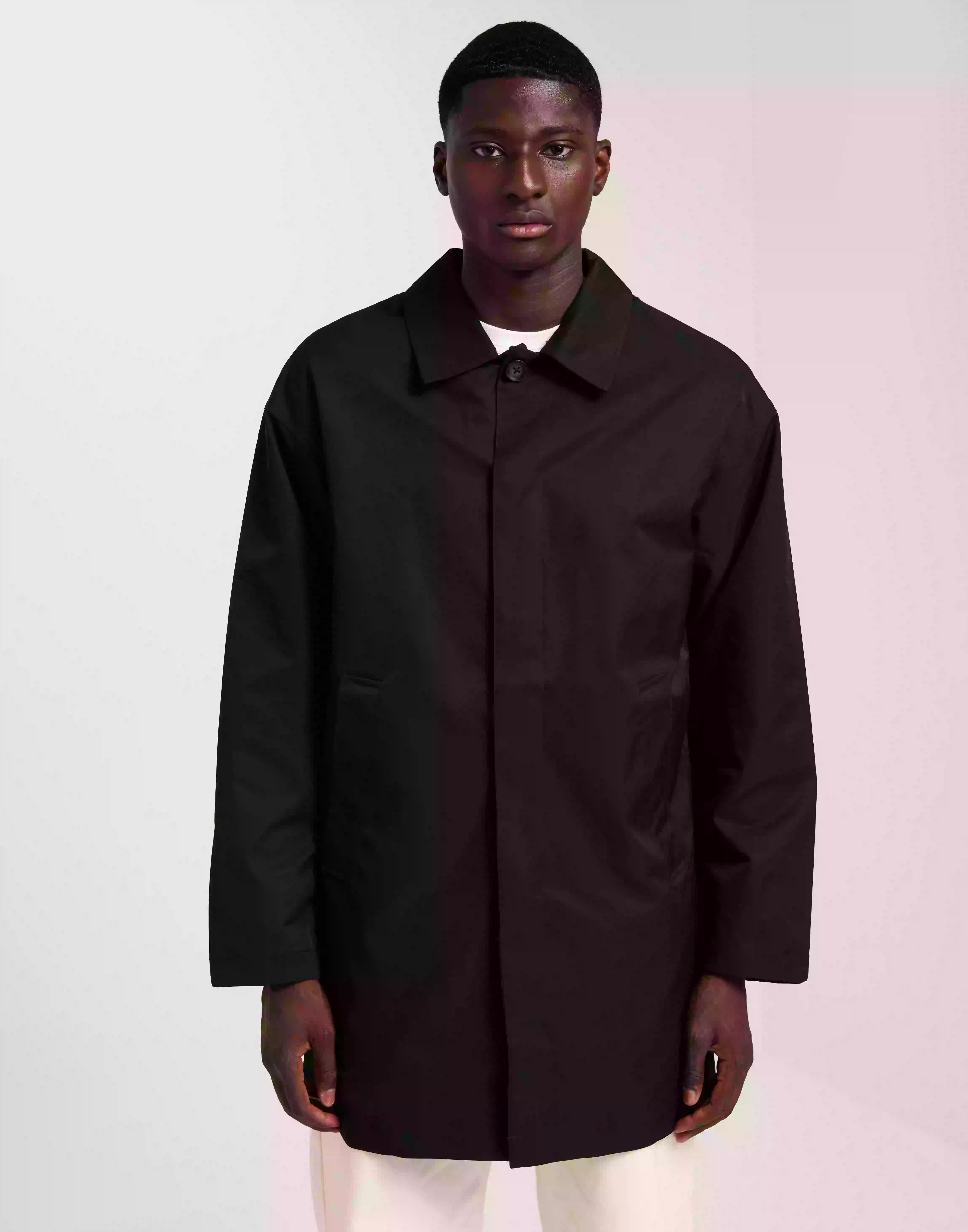 Jack & Jones Jjecrease Mac Coat Noos Vårjackor & Höstjackor Black