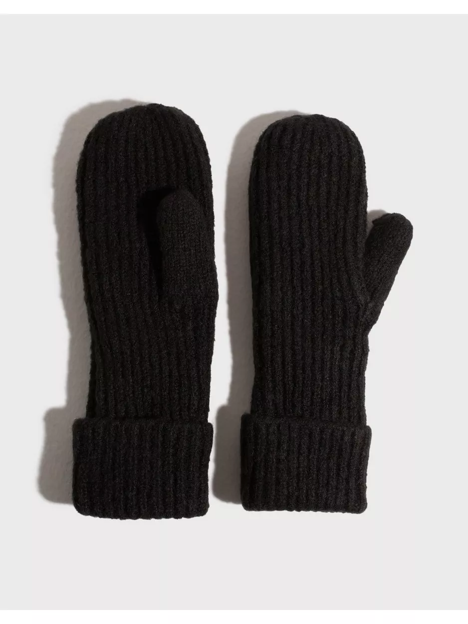 Pieces Pcpyron New Mittens Noos Bc Tommelvanter Black
