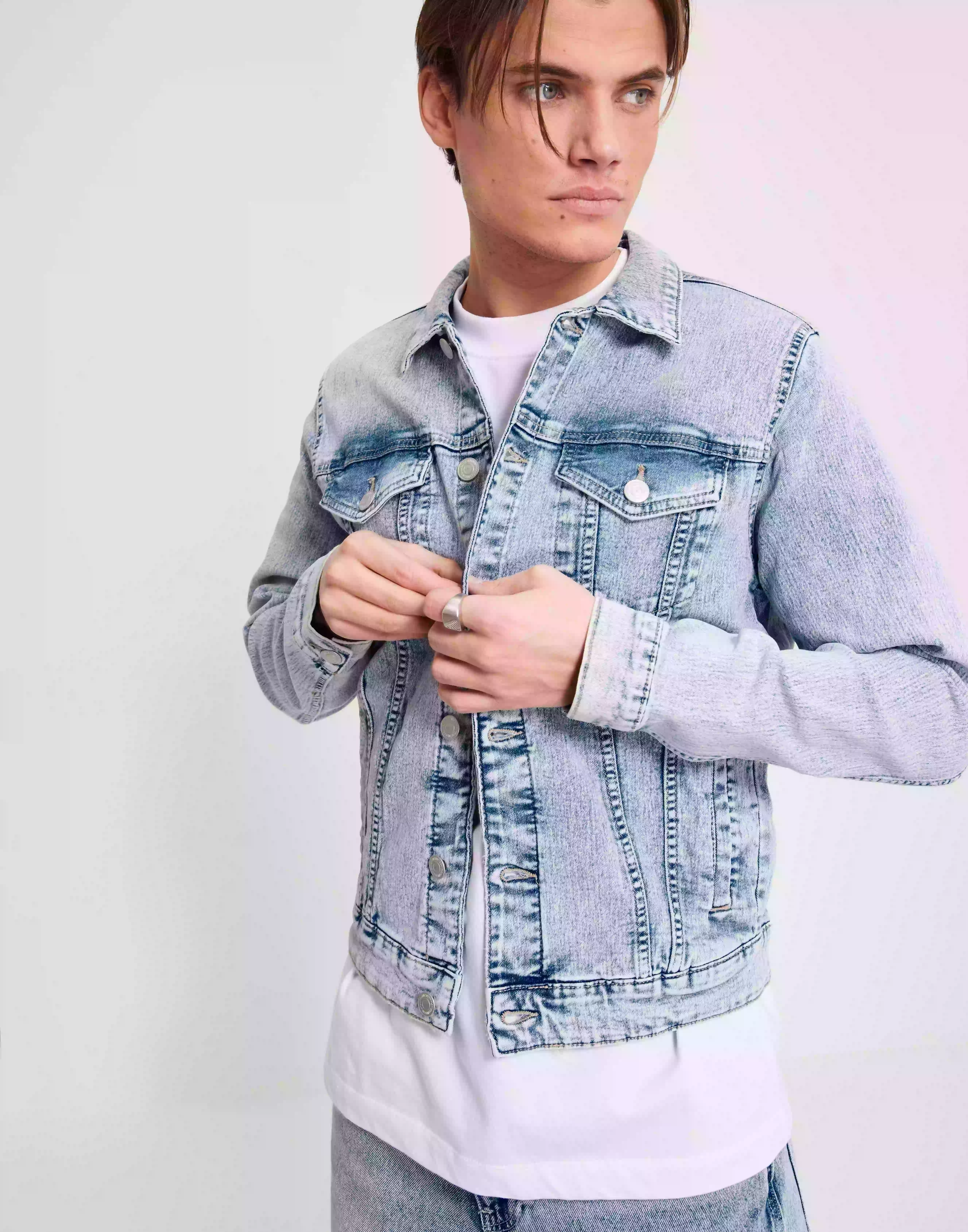 Only & Sons Onscoin L. Blue 4334 Jacket Noos Jeansjackor Light Blue Denim