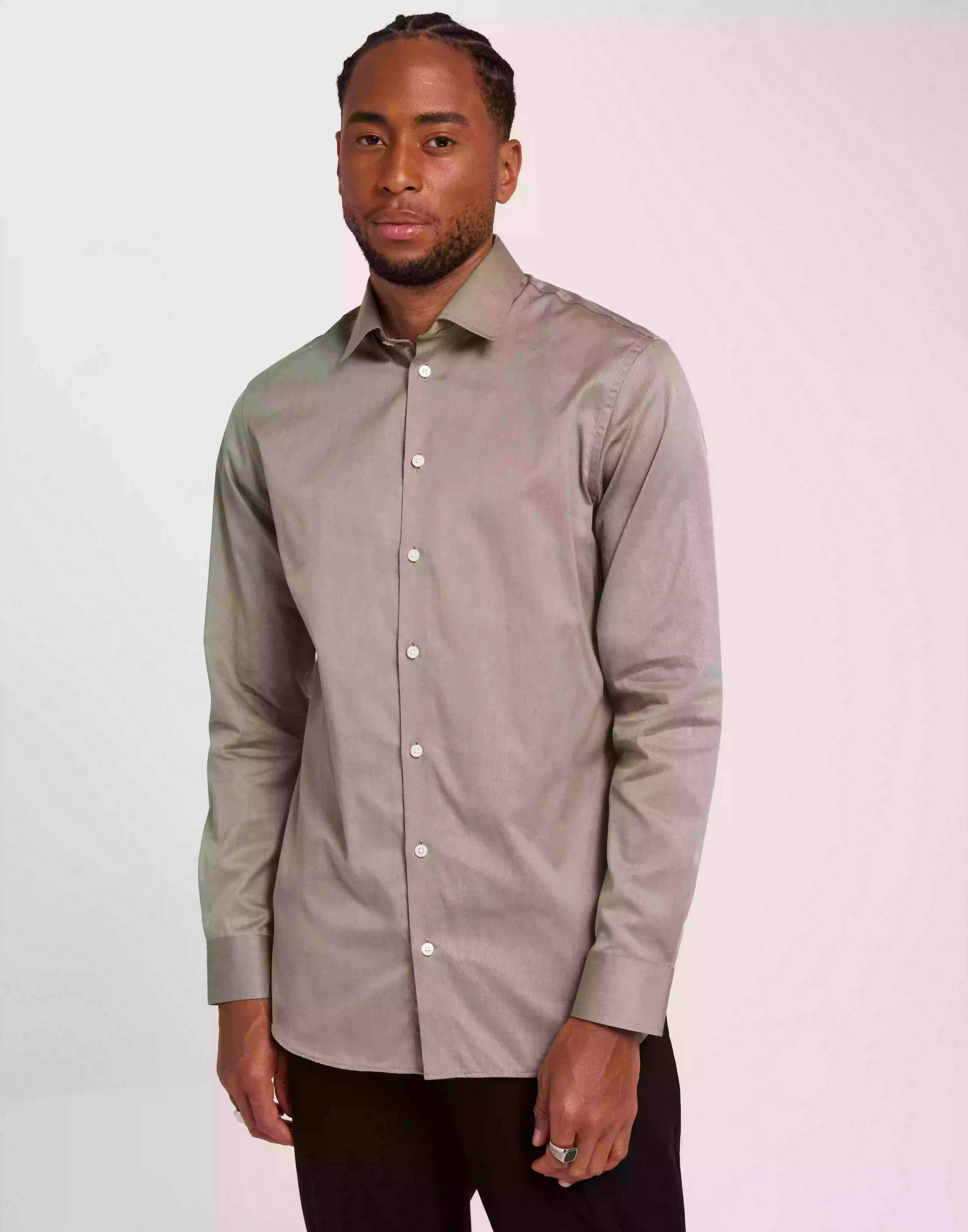Selected Homme Slhslimethan Shirt Ls Classic Noos Hverdagsskjorter Pure Cashmere