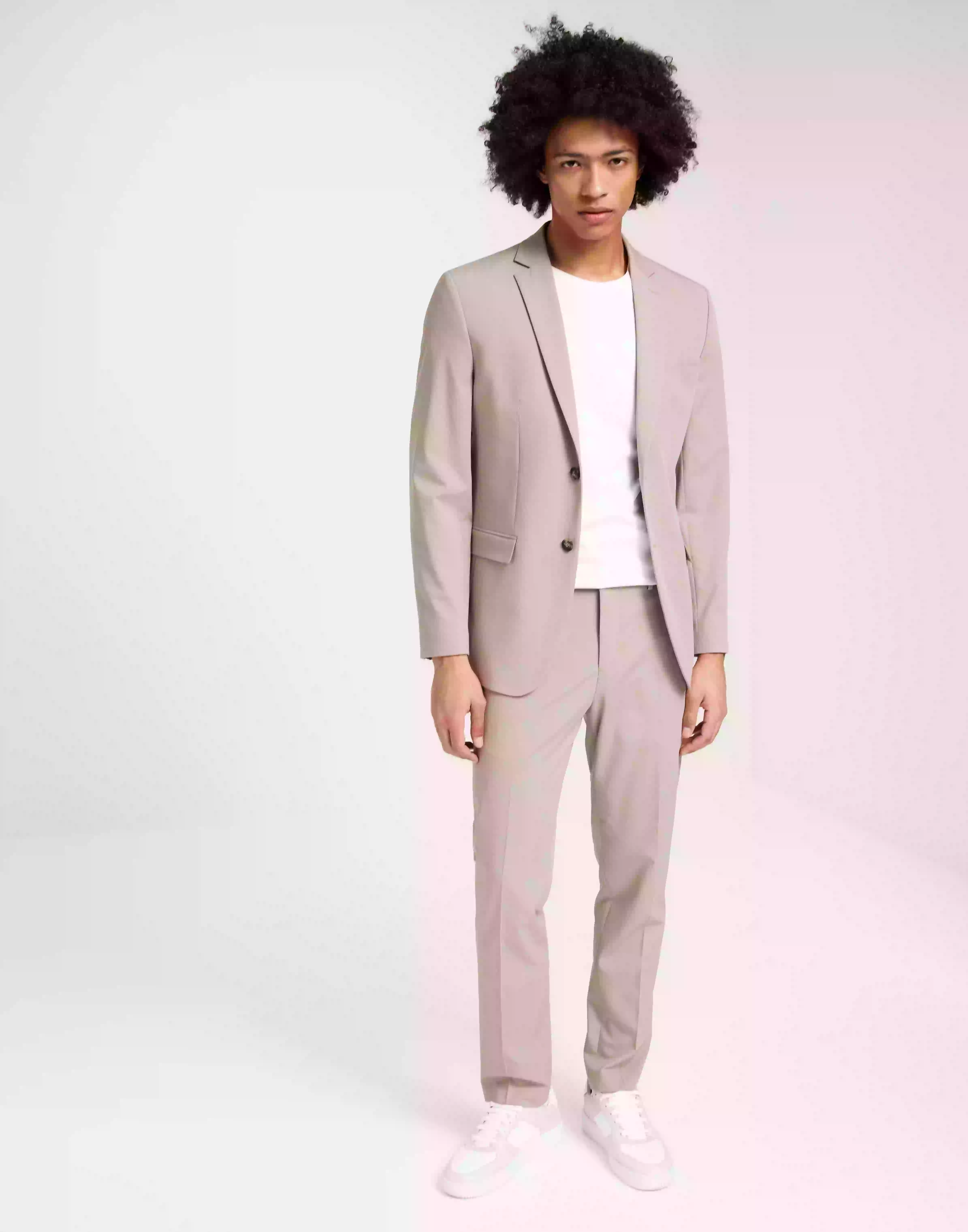 Selected Homme Slhslim-Liam Trs Flex Noos Kostymbyxor Plaza Taupe