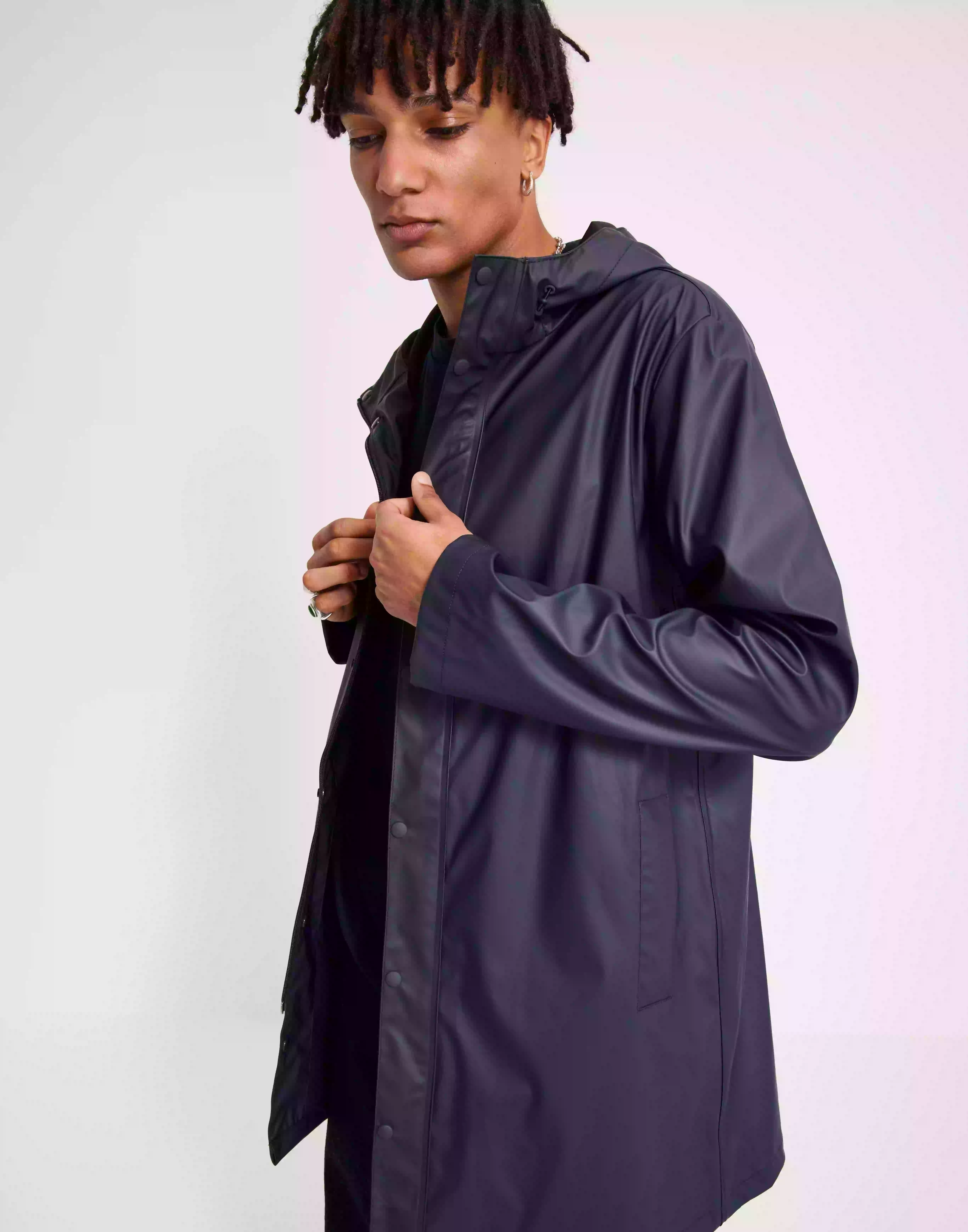 Selected Homme Slhmagnus Rain Jkt Regnjackor Sky Captain