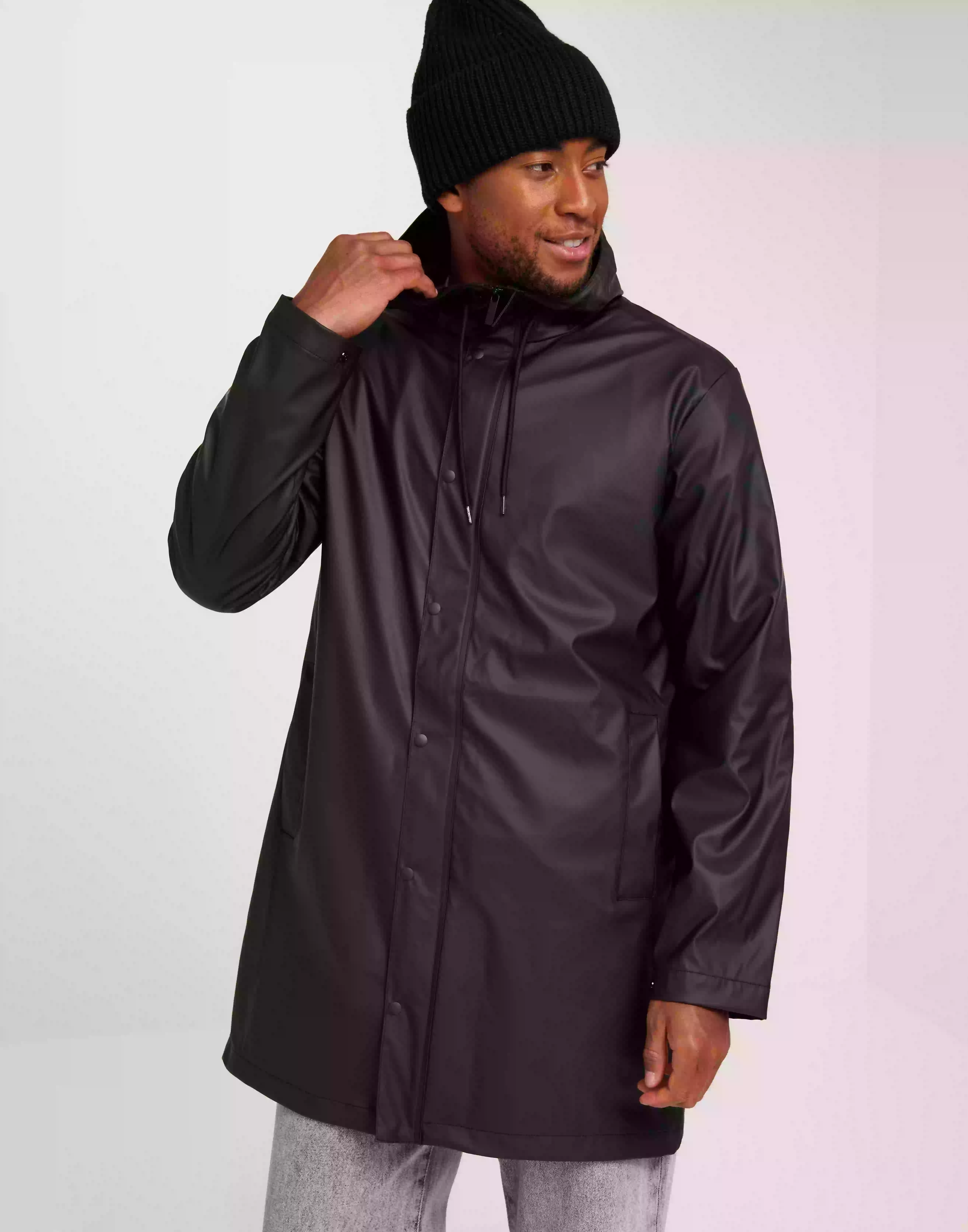 Selected Homme Slhmagnus Rain Jkt Regnjackor Stretch Limo