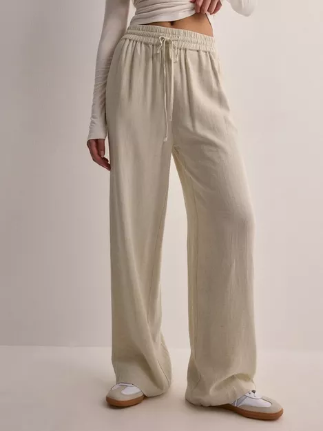 Splendid, Pants & Jumpsuits, Nwt Splendid Womens Double Cloth Forward  Seam Drawstring Pants Almond L Xl 3