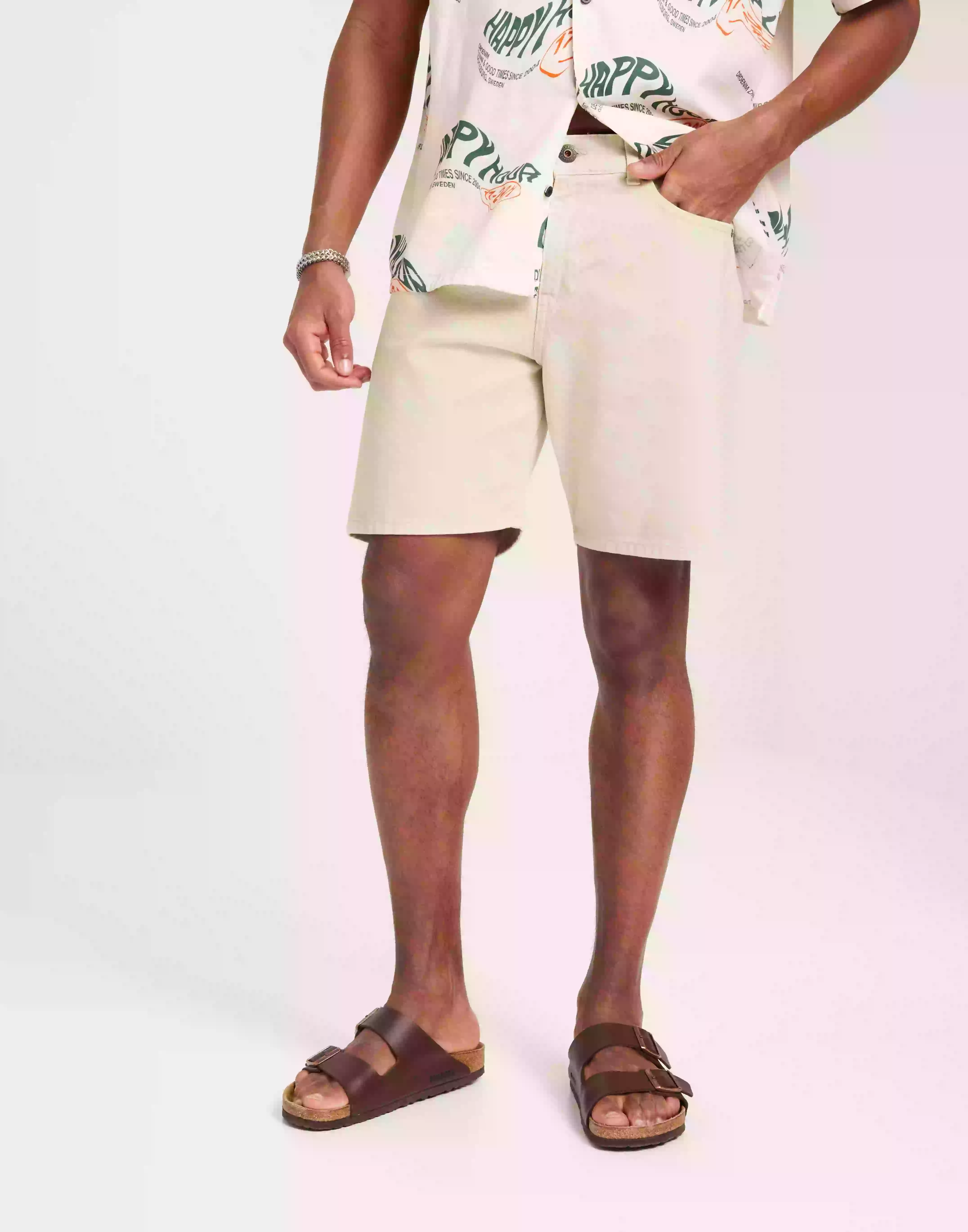 Jack & Jones Jpstchris Jjoriginal Shorts Akm Jeansshorts Moonbeam