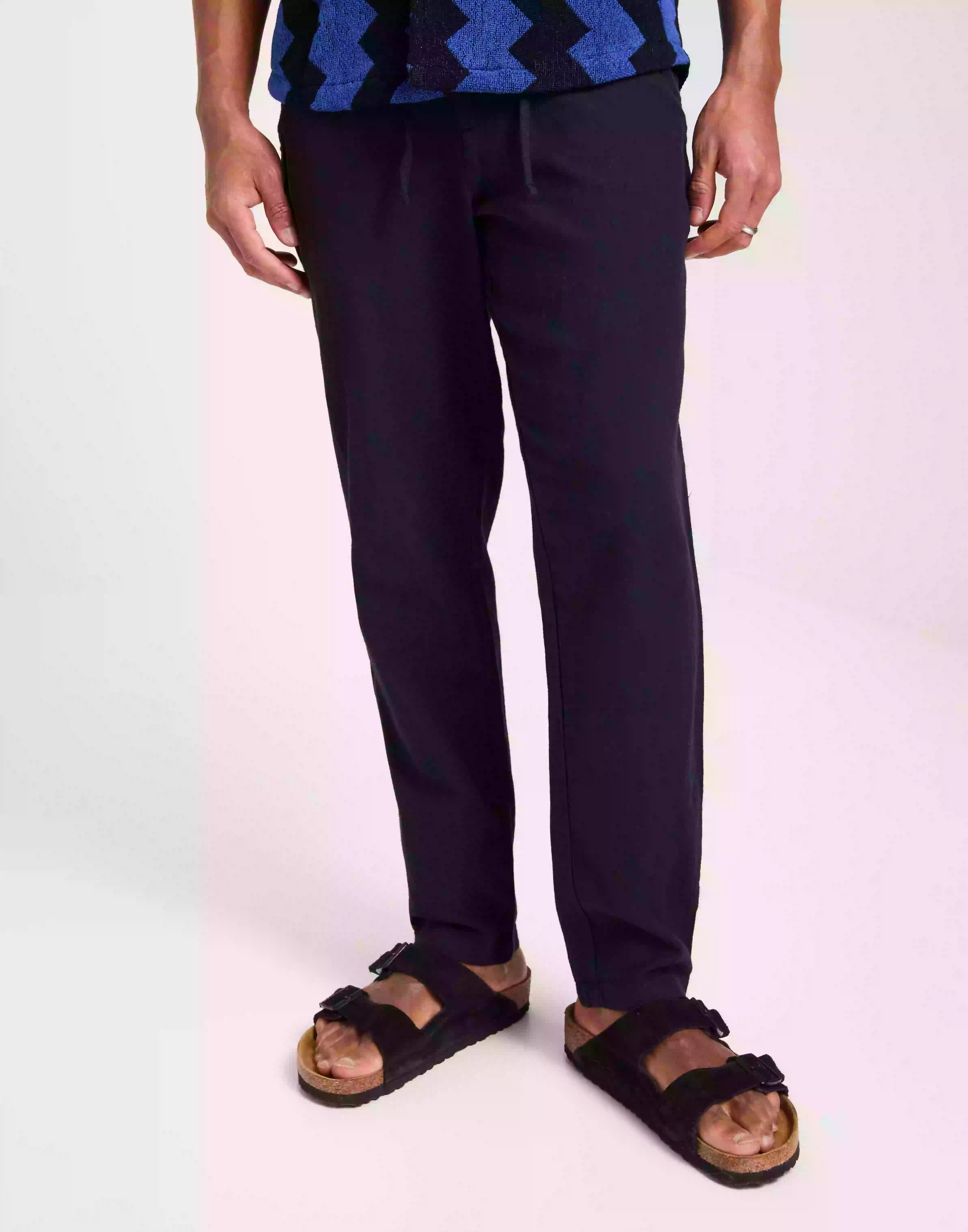 Selected Homme SLH172-Slimtape Brody Linen Pant No Linnebyxor Black