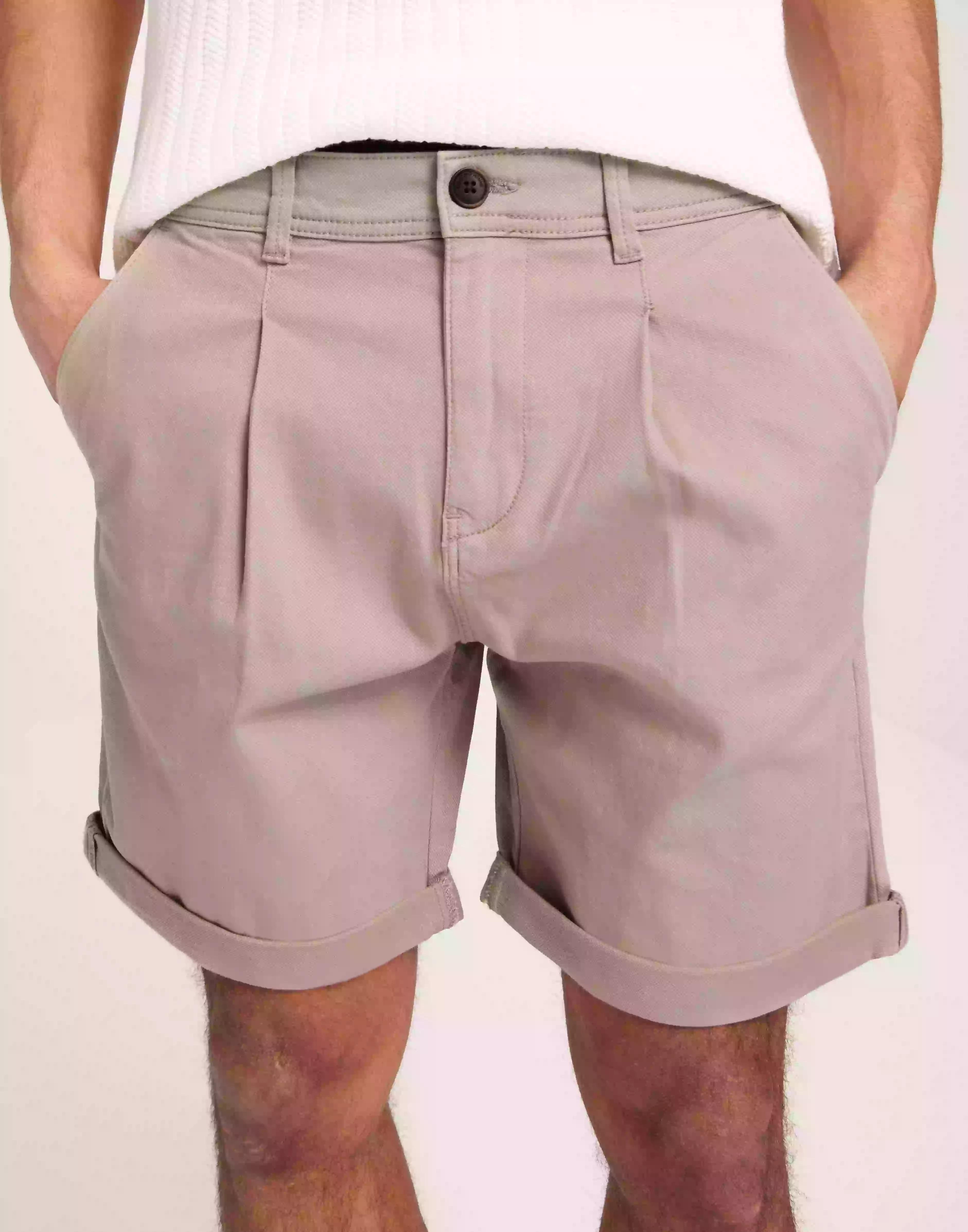 Selected Homme Slhcomfort-Gabriel Shorts W Noos Chinoshorts Pure Cashmere