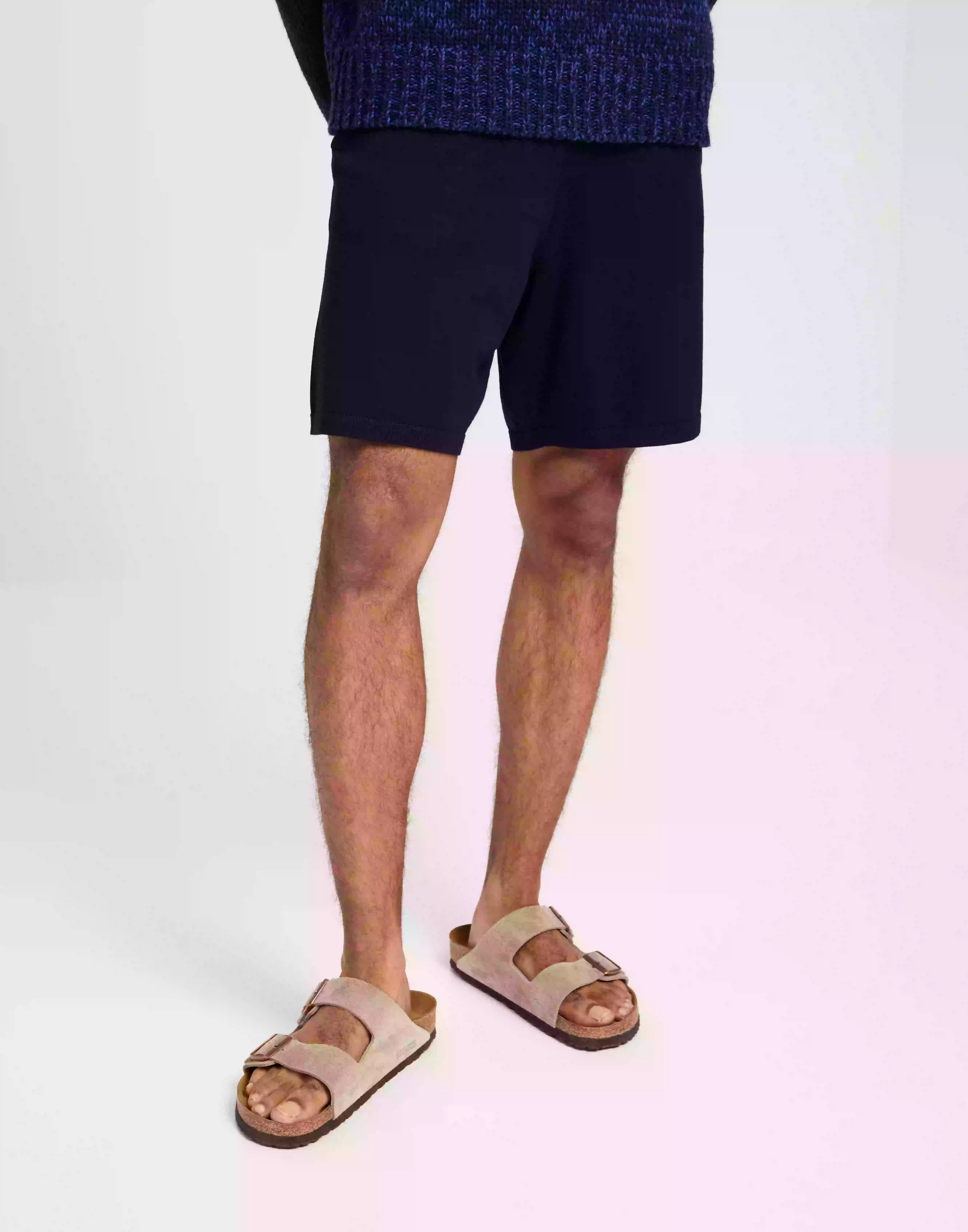 Selected Homme Slhteller Knit Shorts W Shorts Sky Captain