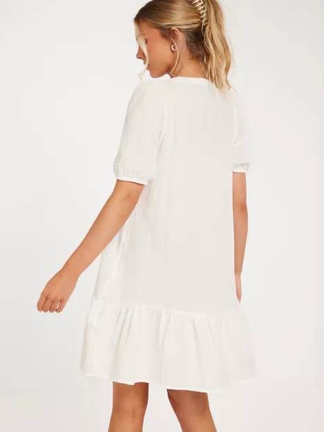 Buy Vero Moda VMNATALI 2/4 - Snow DRESS White ABK
