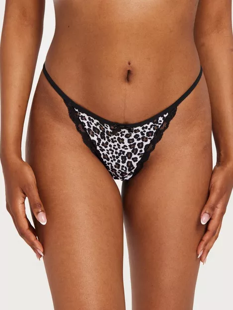 Invisible Lovely Sexy Women leopard C-String Thong Panty G-string Underwear