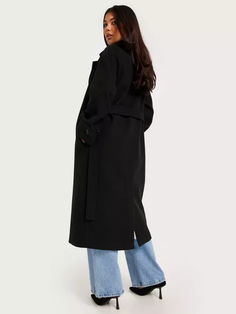Buy Nelly Warm Trench Black - Coat