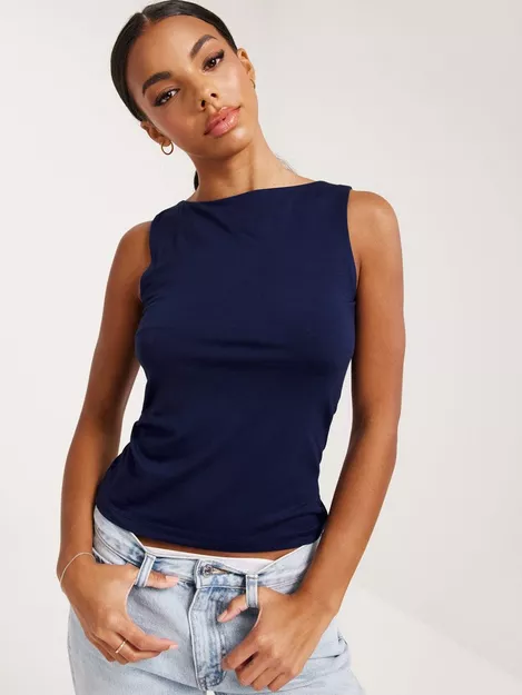 Buy Everything Top - Navy | Nelly.com