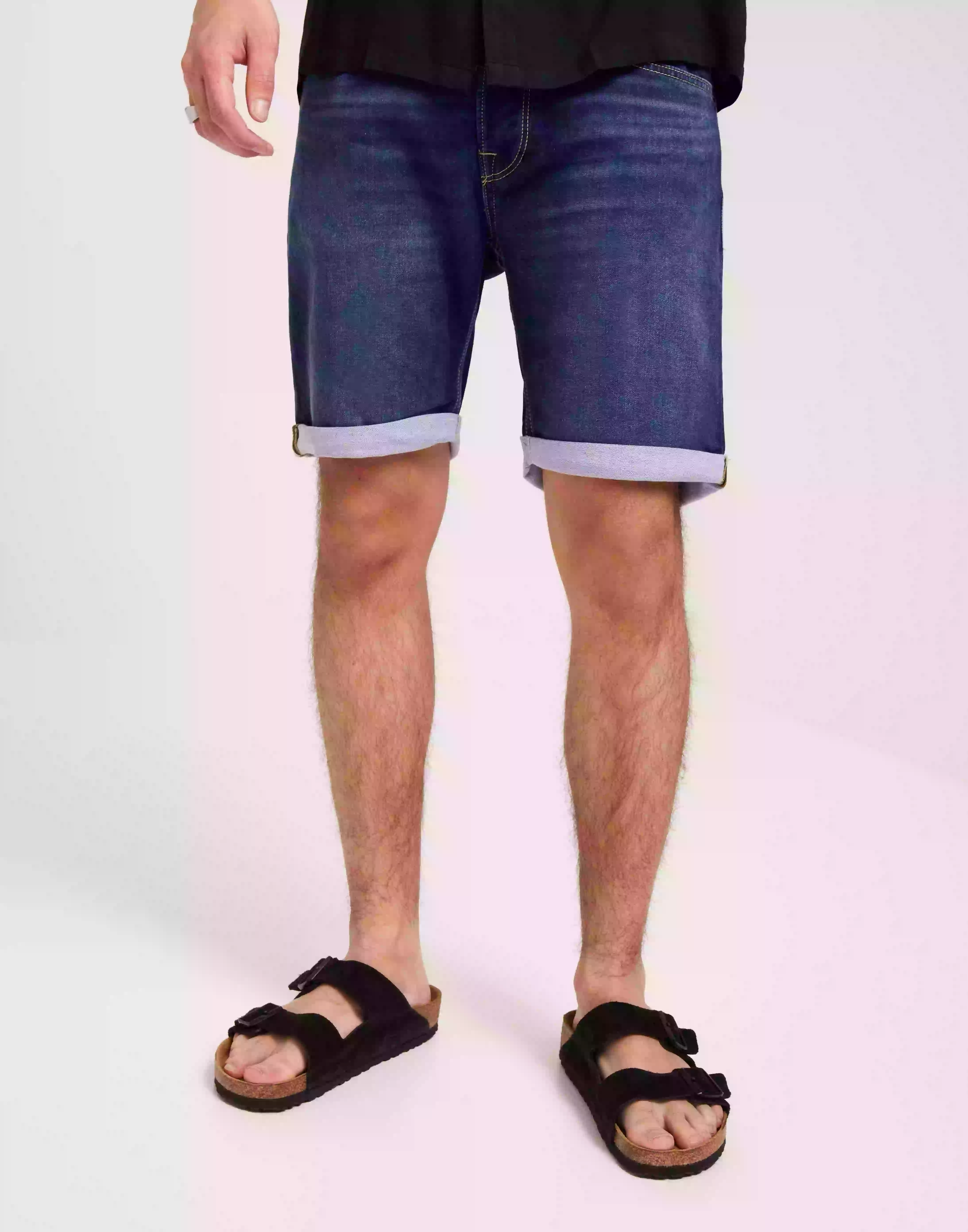 Jack & Jones Jjirick Jjicon Shorts Ge 704 I.K Sn Jeansshorts Blue Denim
