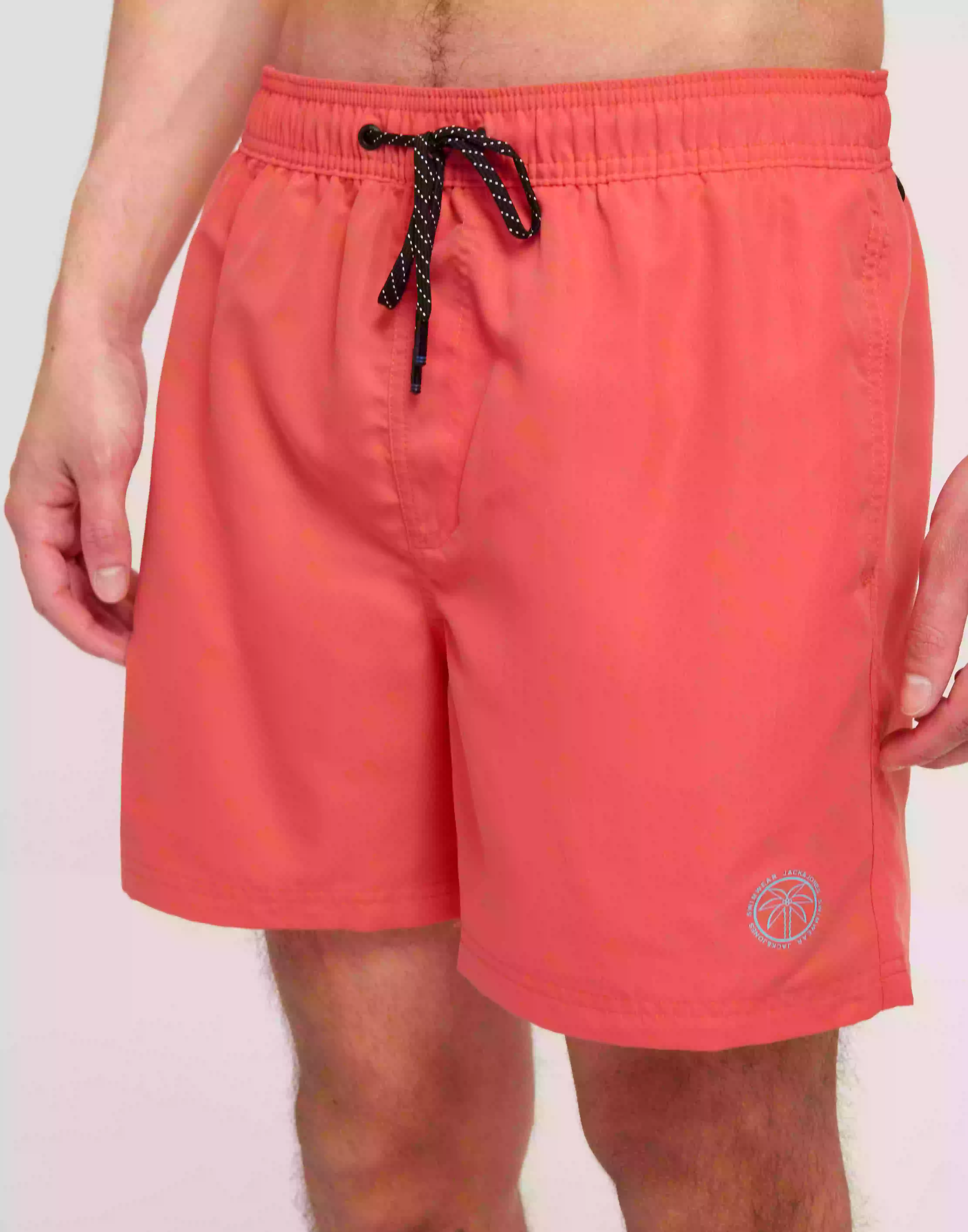 Jack & Jones Jpstfiji Jjswim Solid Ly Sn Badbyxor Hot Coral