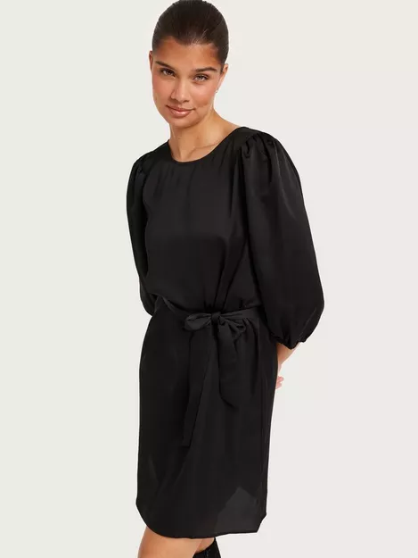 Buy Vila VIELLETTE 3/4 DRESS/SU - NOOS - Black