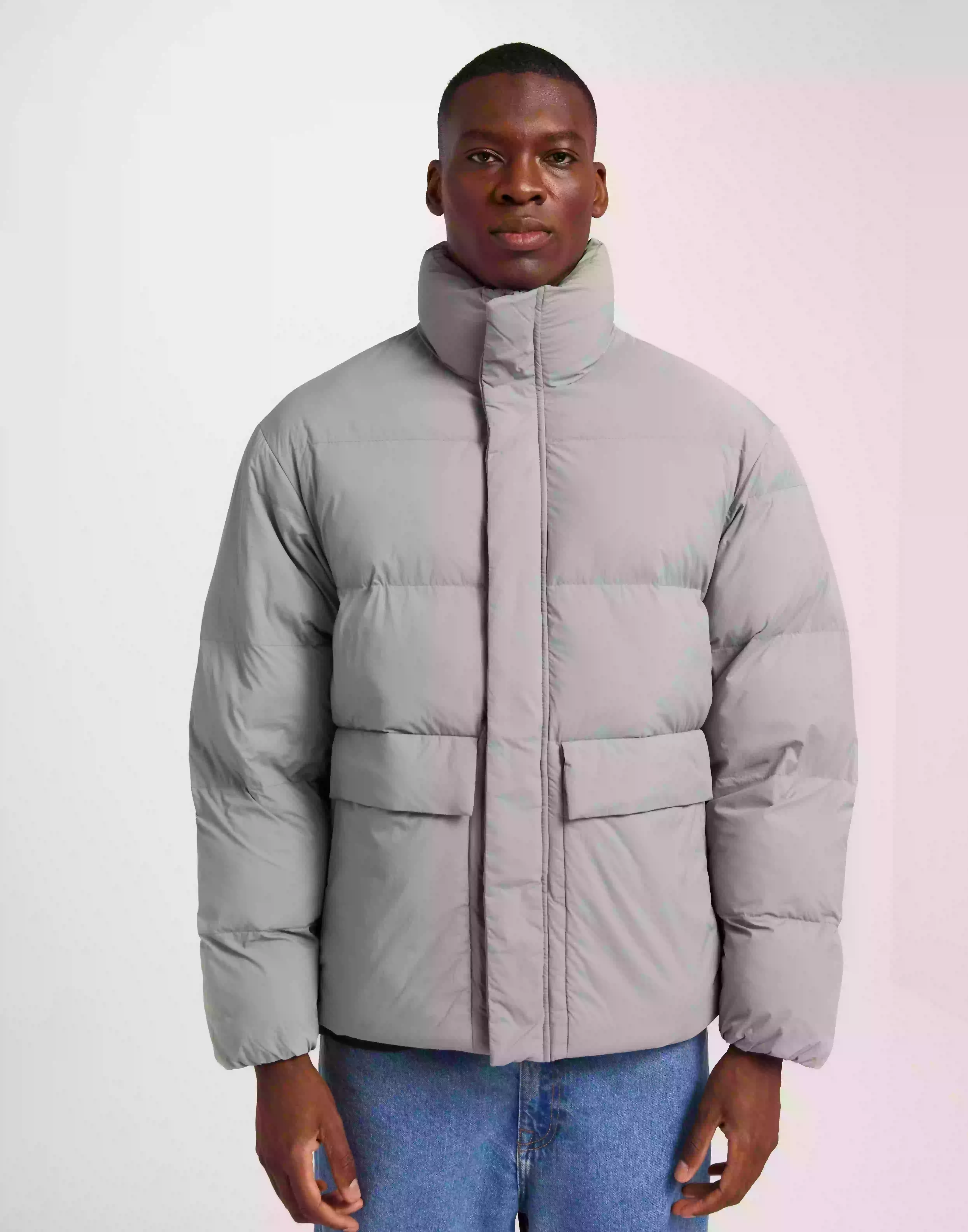 Jack & Jones Jprblajefferson Puffer Dunjackor Ultimate Grey