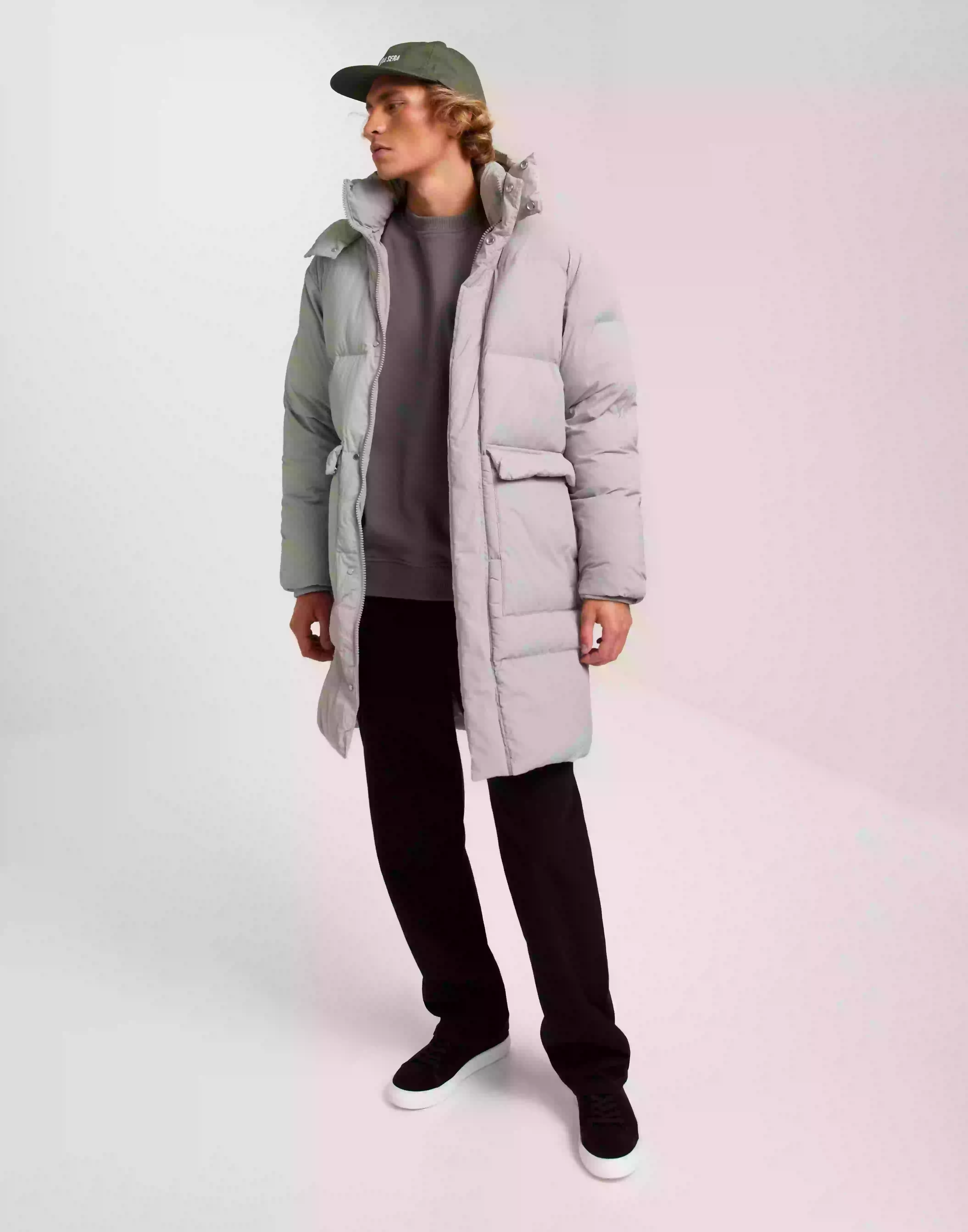 Jack & Jones Jprblajefferson Long Puffer Dunjackor Ultimate Grey