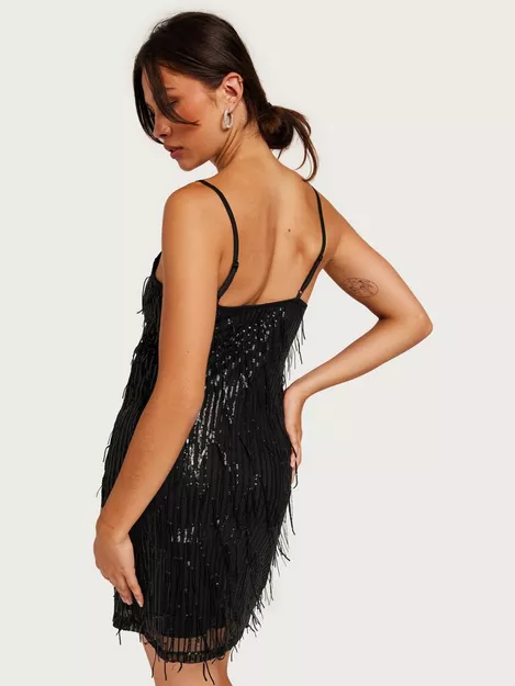 Buy Only ONLSPACY STRAP SHORT DRESS WVN - Black Black Sequins