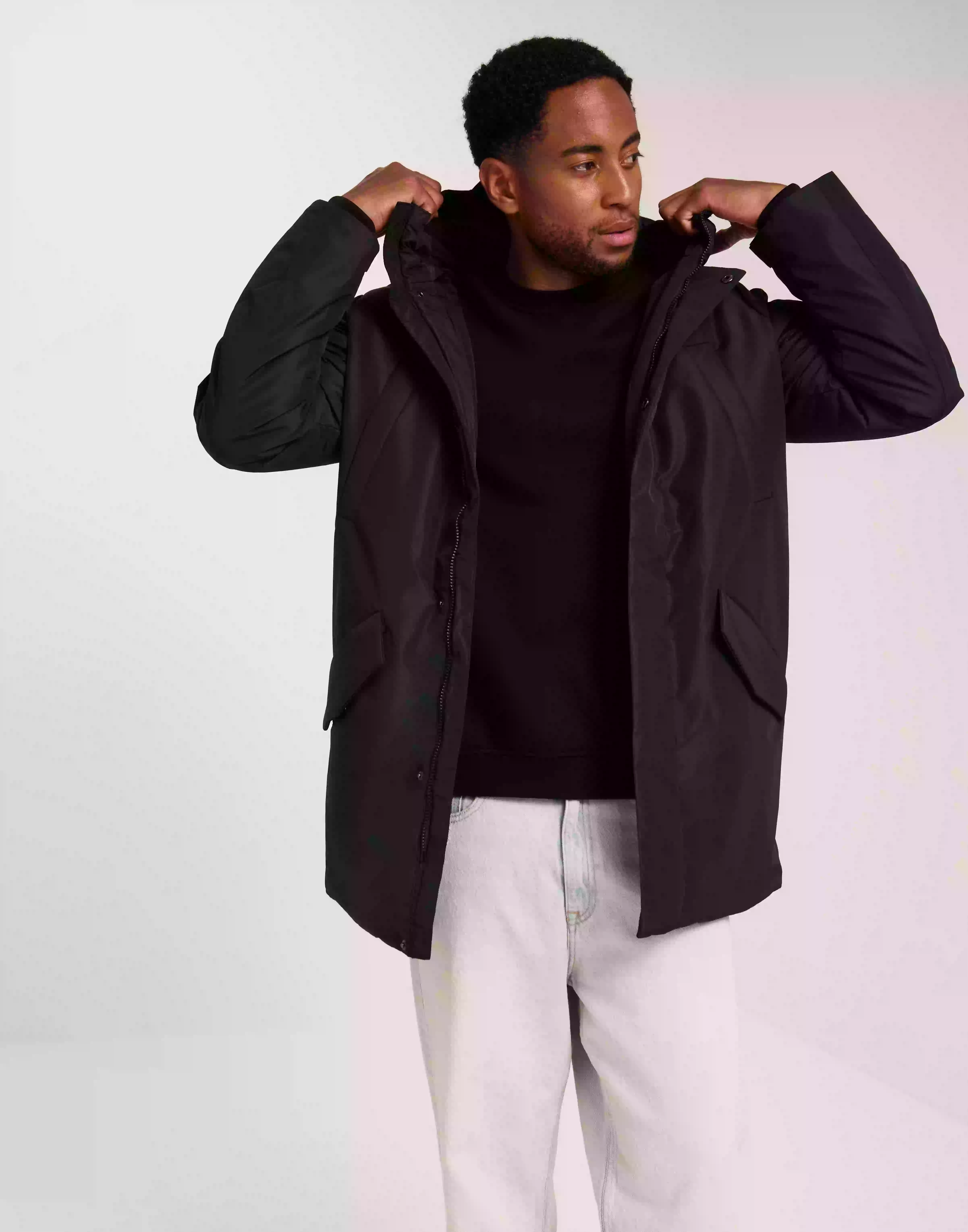 Only & Sons Onscarl Life Parka Otw Vd Parkasjackor Black