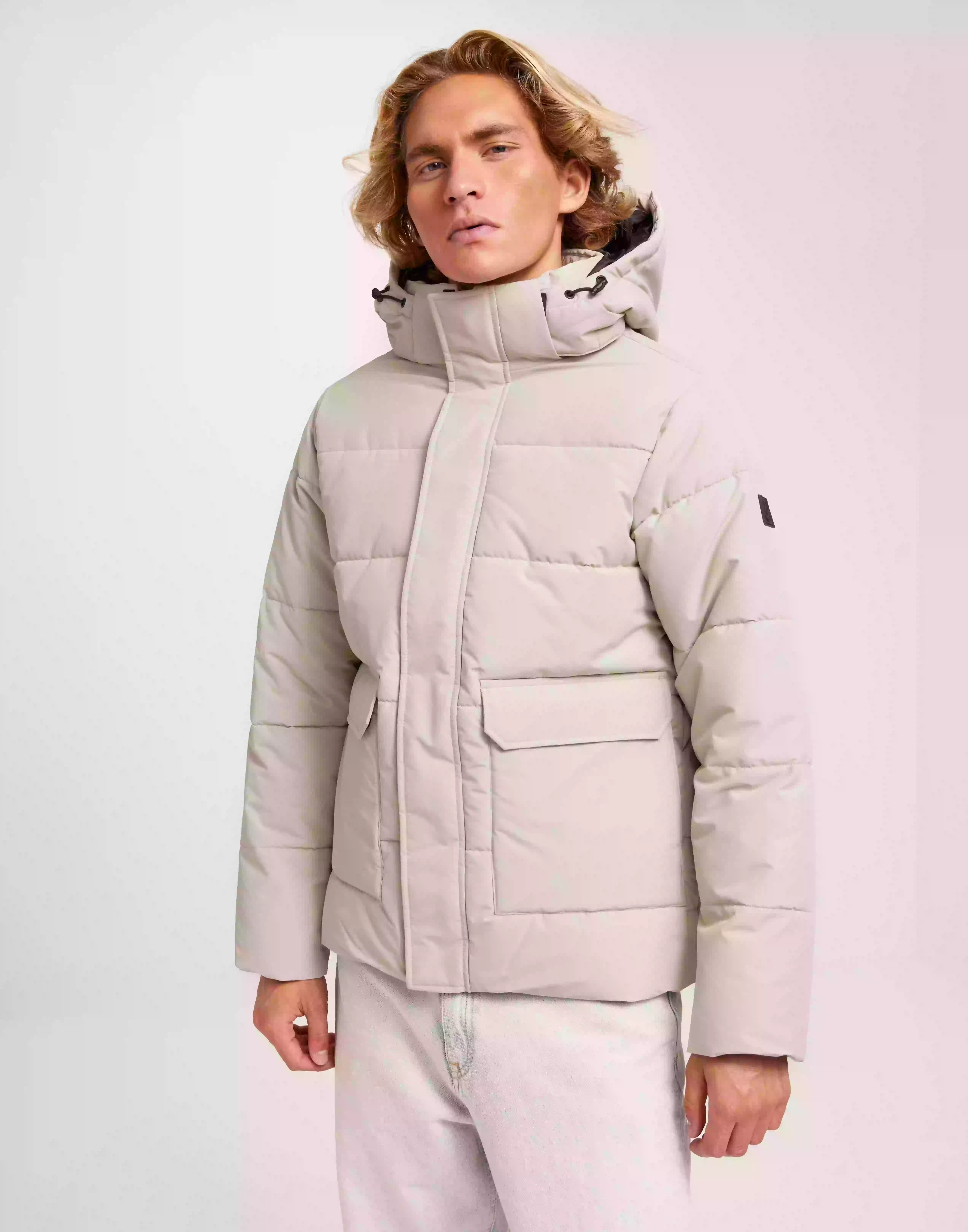 Only & Sons Onscarl Life Quilted Jacket Noos Ot Puffer jackets Silver Lining