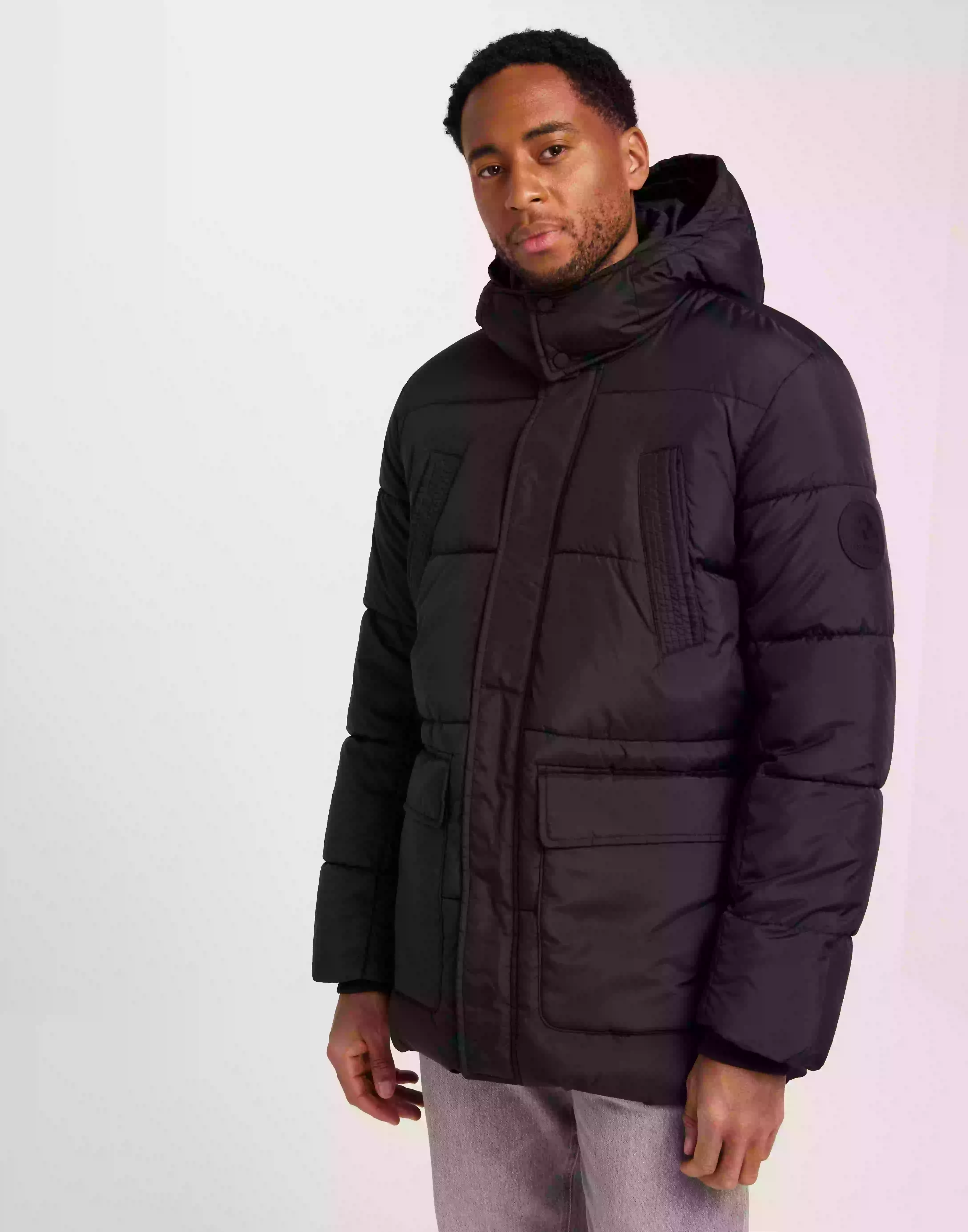Only & Sons Onsarwin Puffer Coat Otw Bf Puffer jackets Black