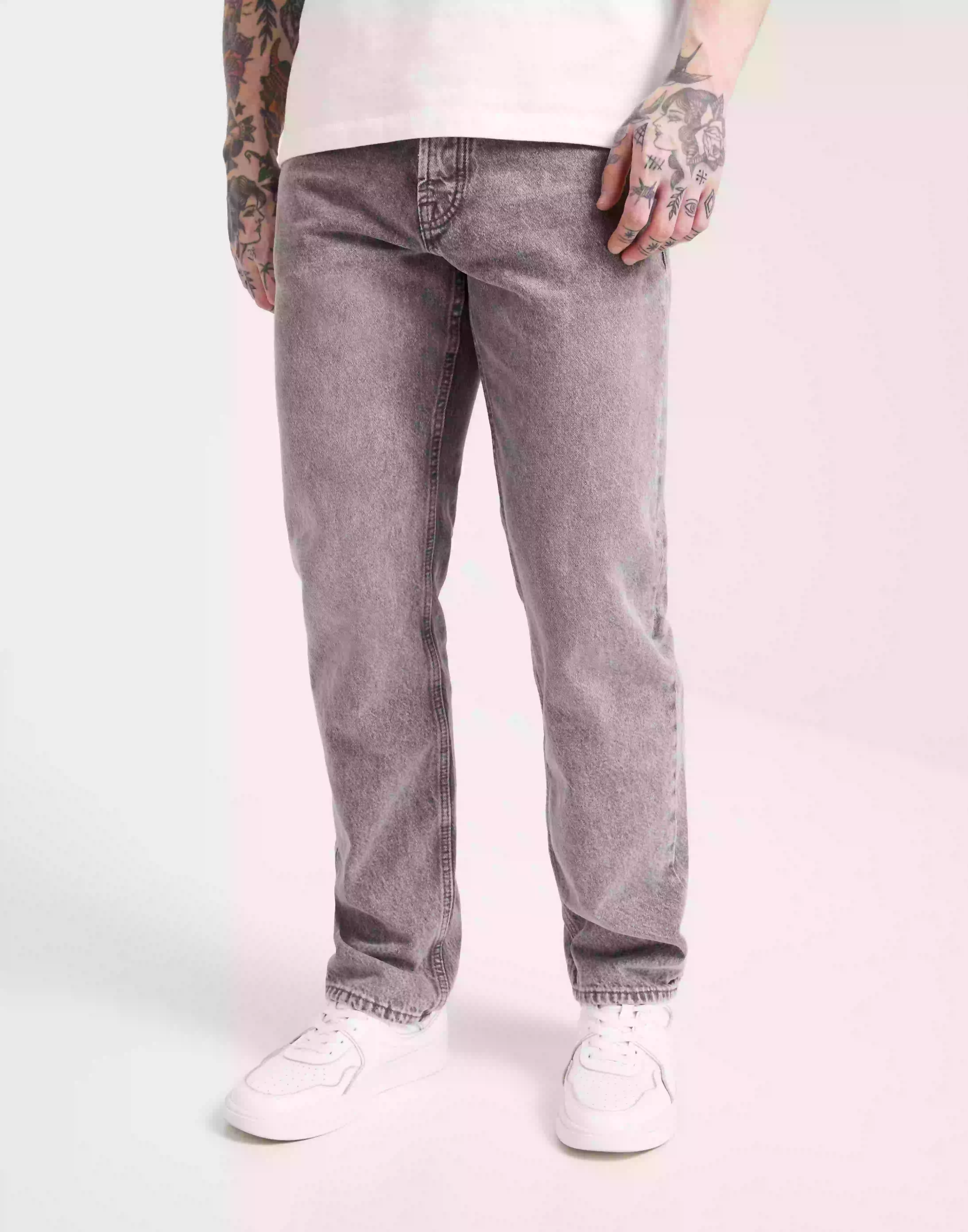 Only & Sons Onsedge Straight Mg 8202 Tai Dnm No Straight leg jeans Medium Grey Denim