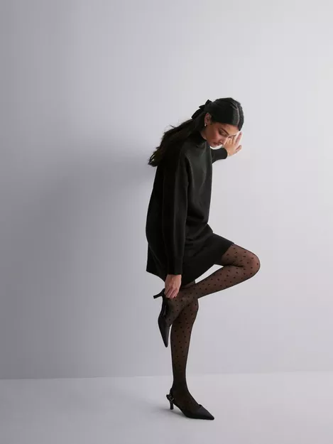 EX - ONLBELLA BELT DRESS Black LS Only KNT Buy