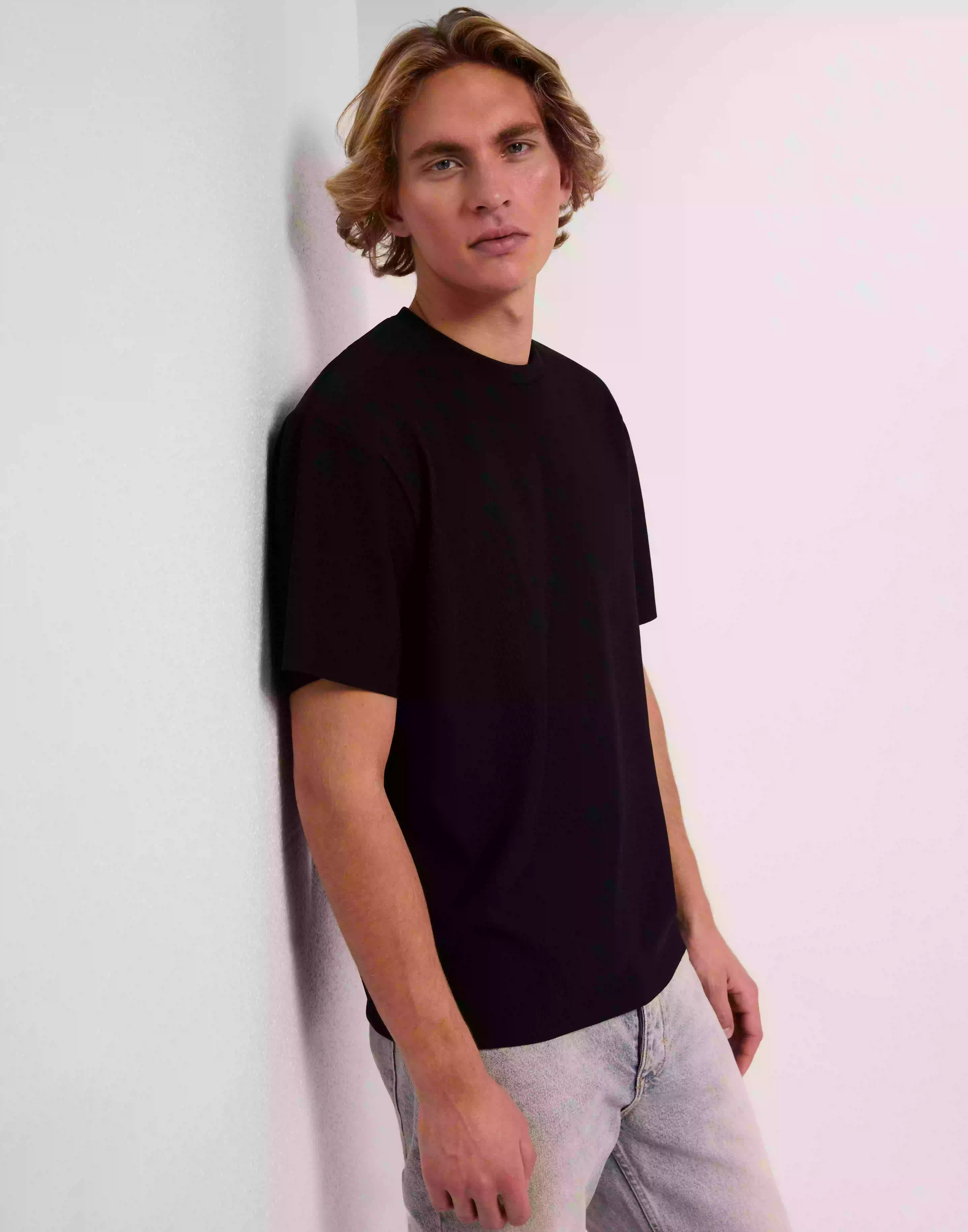 Jack & Jones Jprblaplisse Ss Tee Kortärmade t-shirts Black