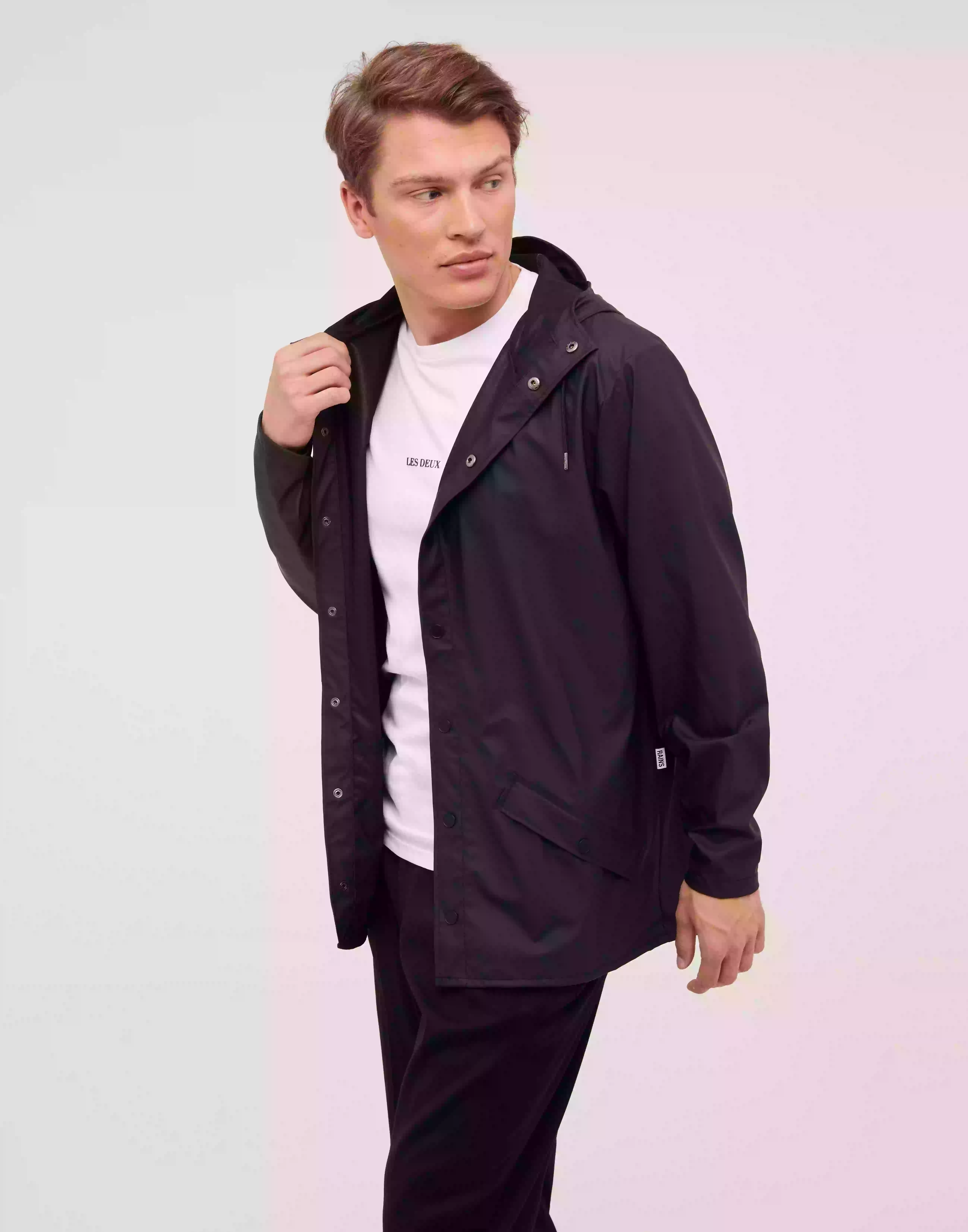 Rains Jacket Regnjackor Black