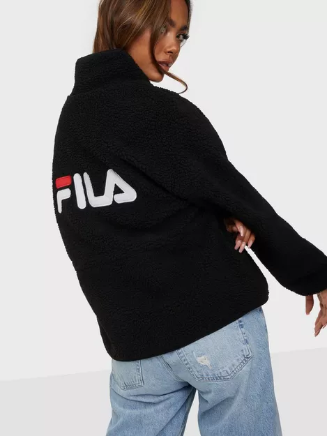 Es motor Årligt Buy Fila SARI sherpa fleece jacket - Black | Nelly.com