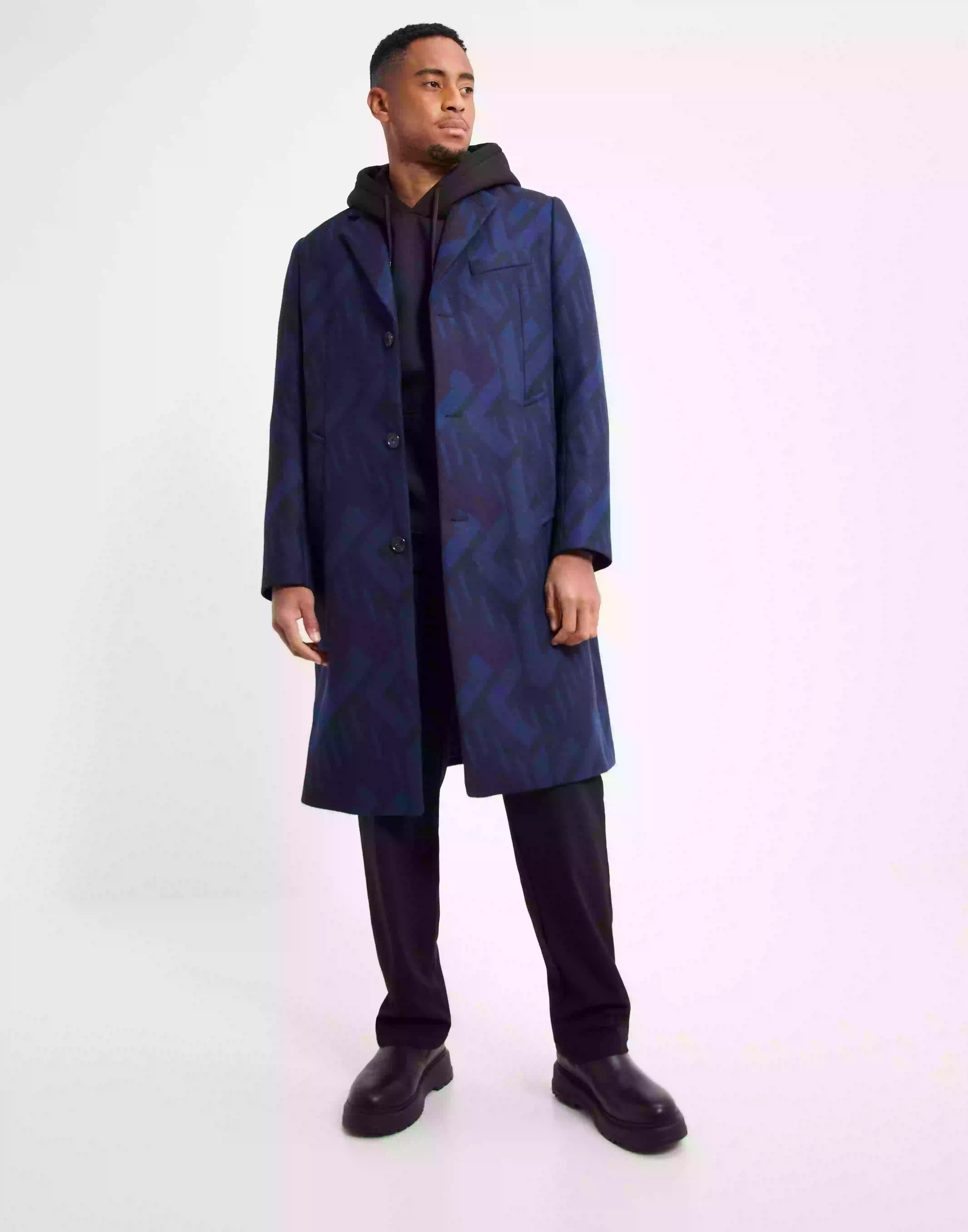 J Lindeberg Burke JL Geo Coat Rockar Blå