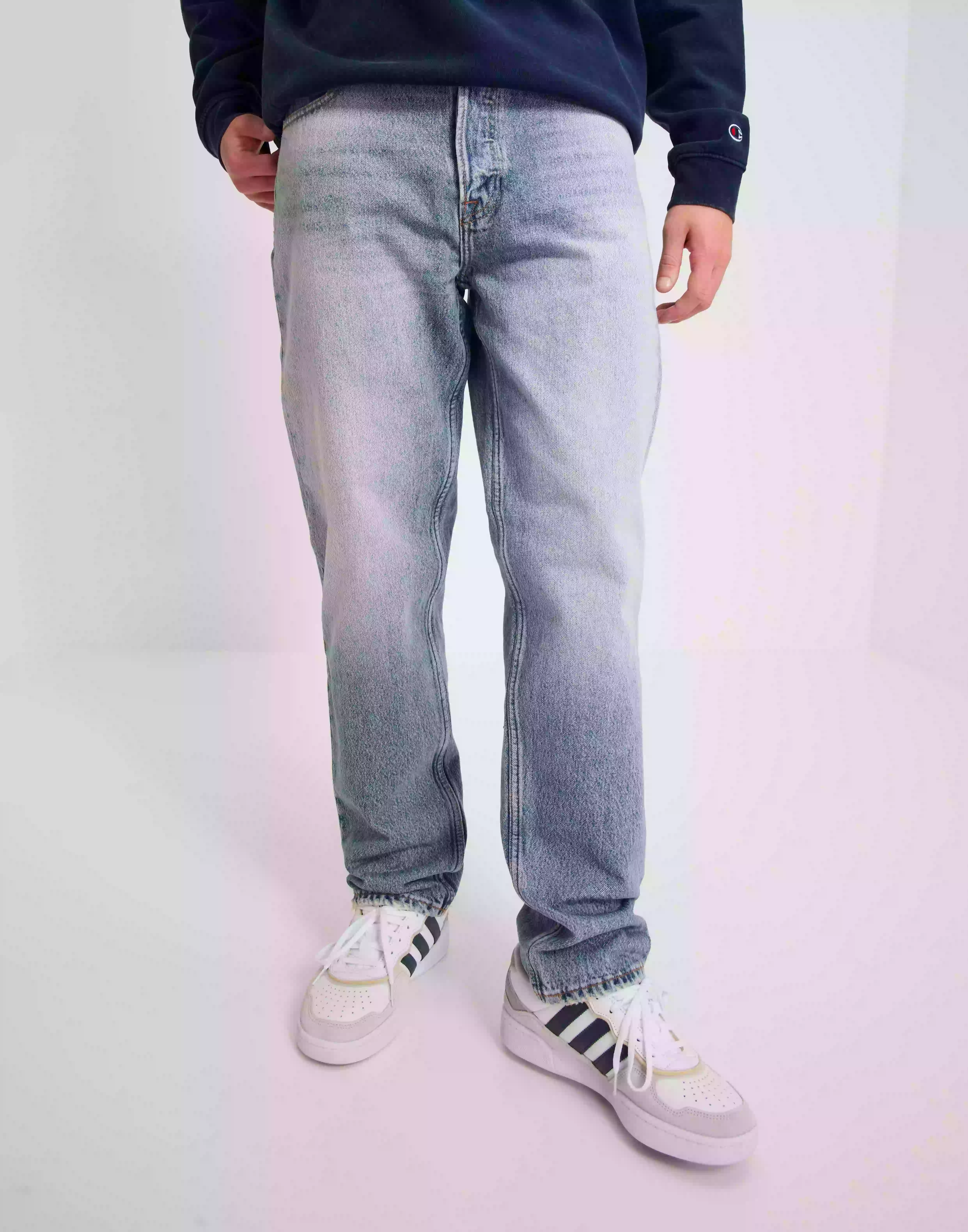 Dr Denim Rush Straight jeans Stone Cast Used