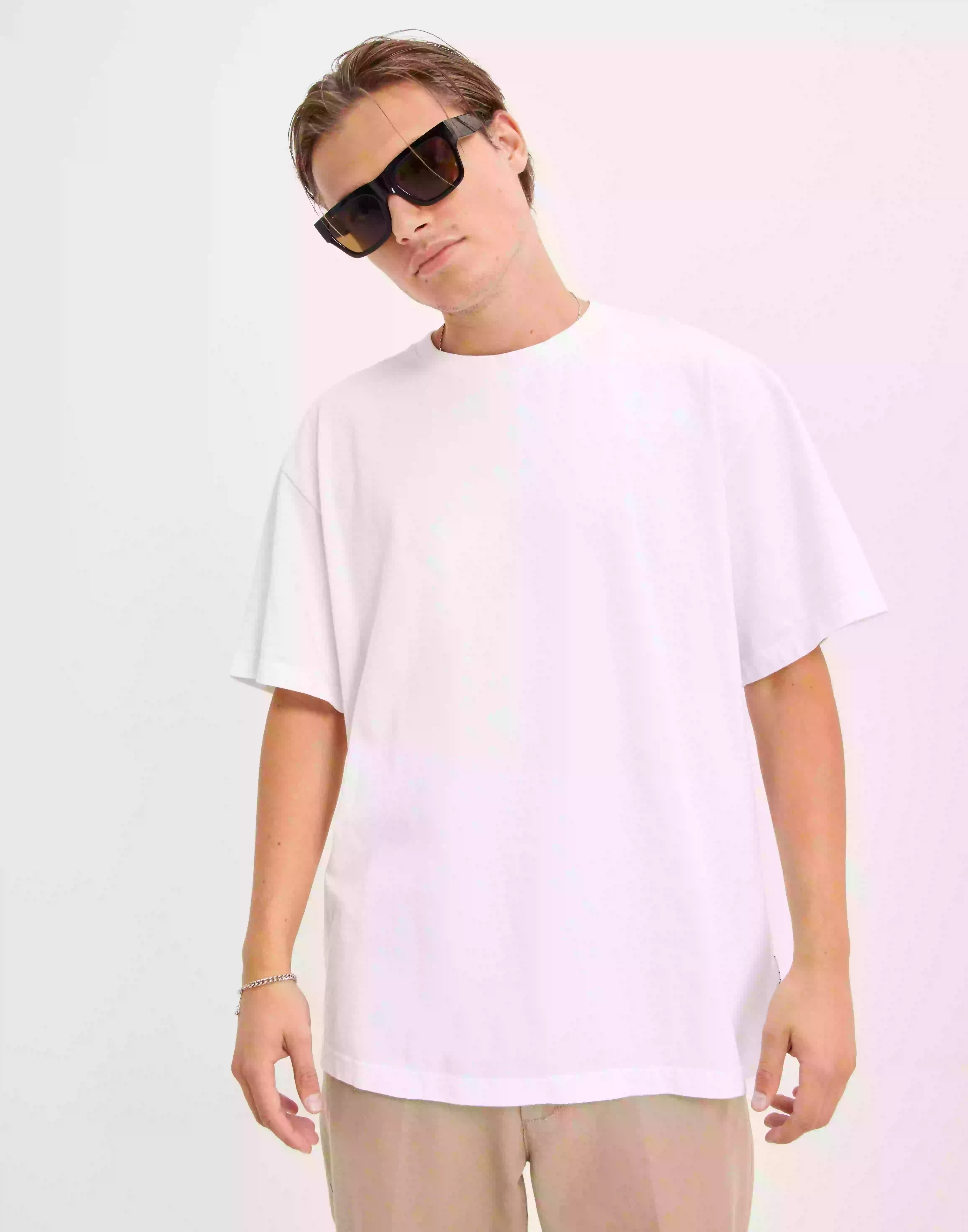 GARMENT PROJECT S/S OverSize Tee Kortærmede t-shirts White