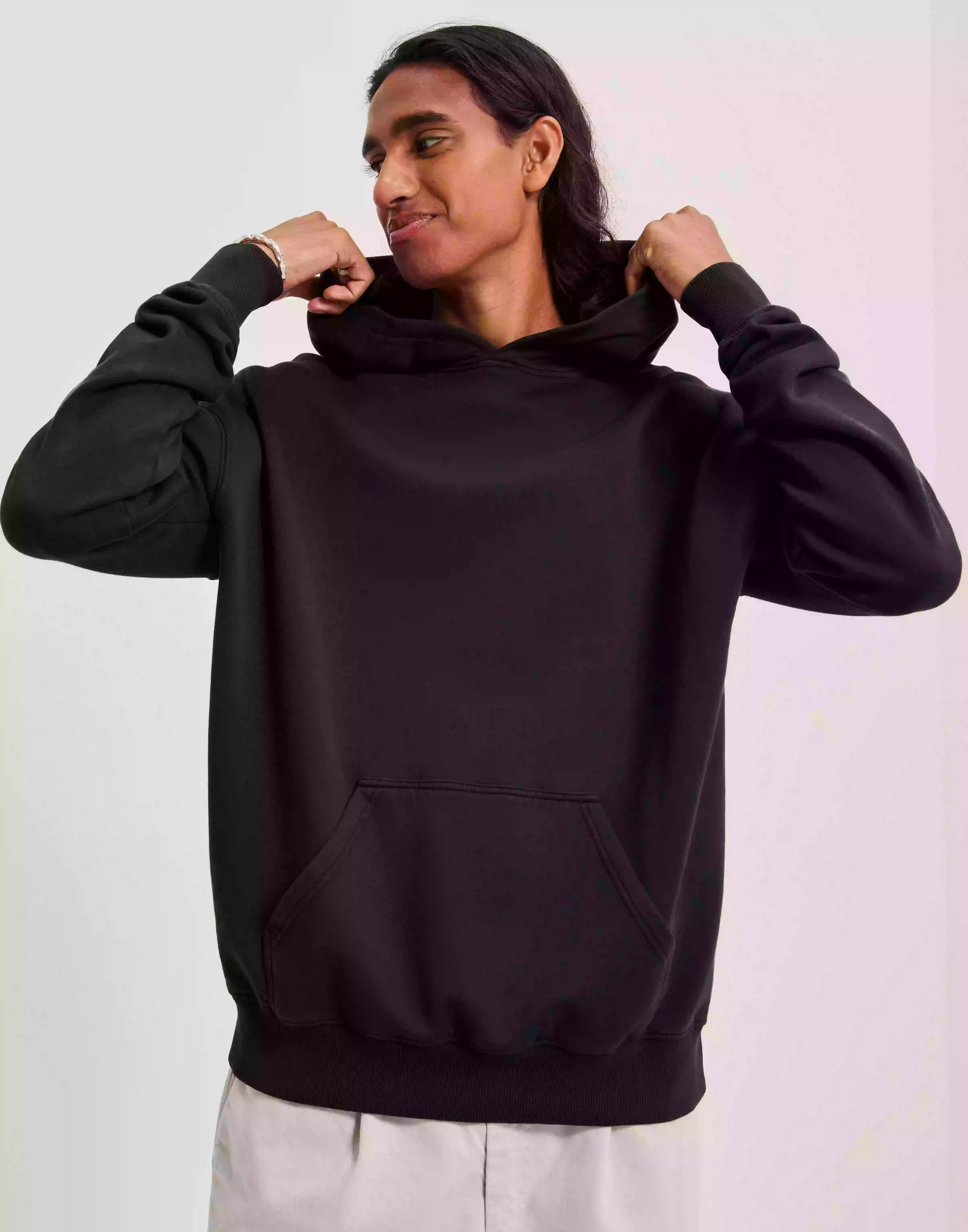 GARMENT PROJECT Hooded Sweat Hoodies Black
